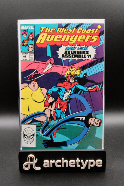 West Coast Avengers #46  – Marvel (1989) box18