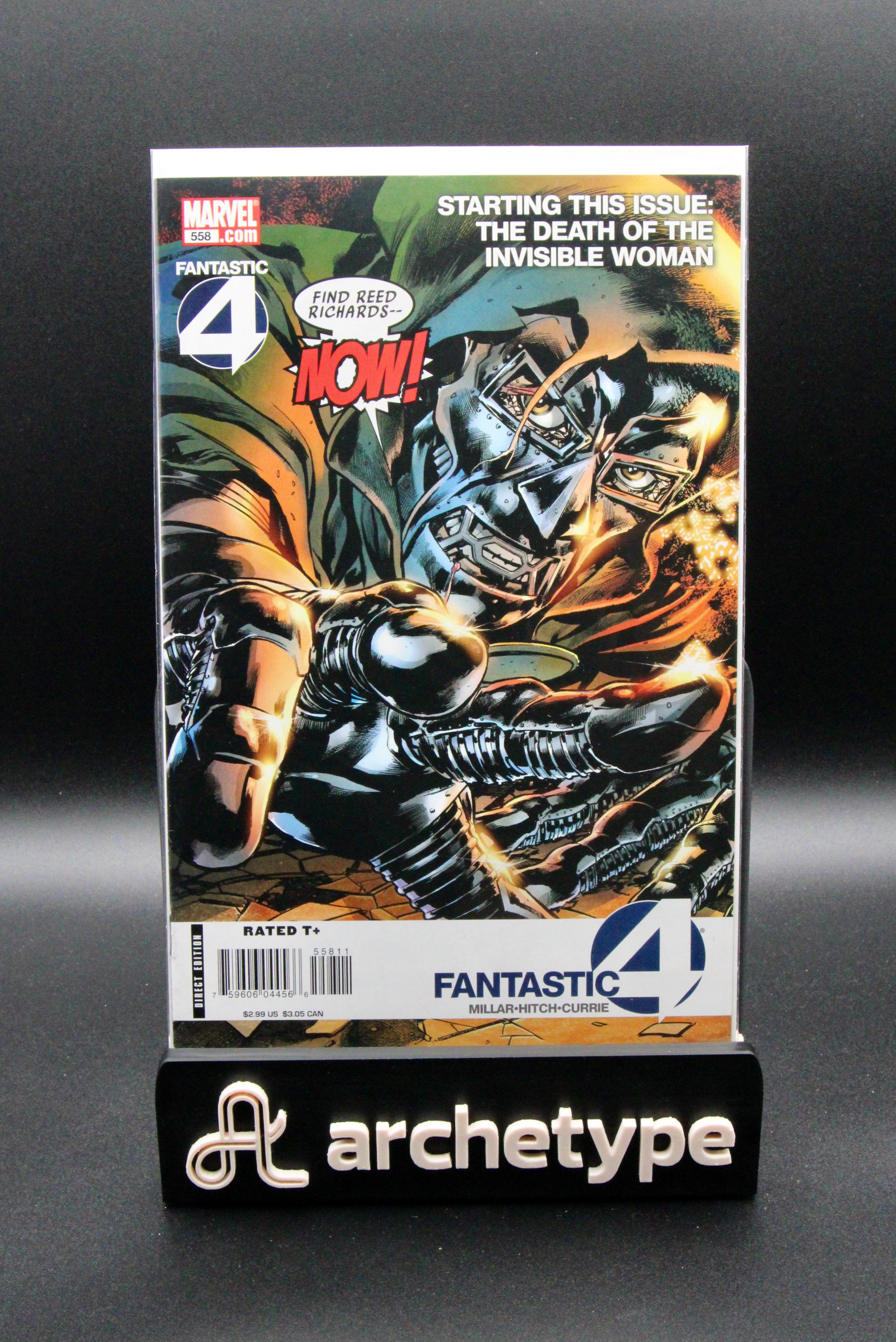Fantastic Four #558 – Marvel (2008) 1st New Defenders box18