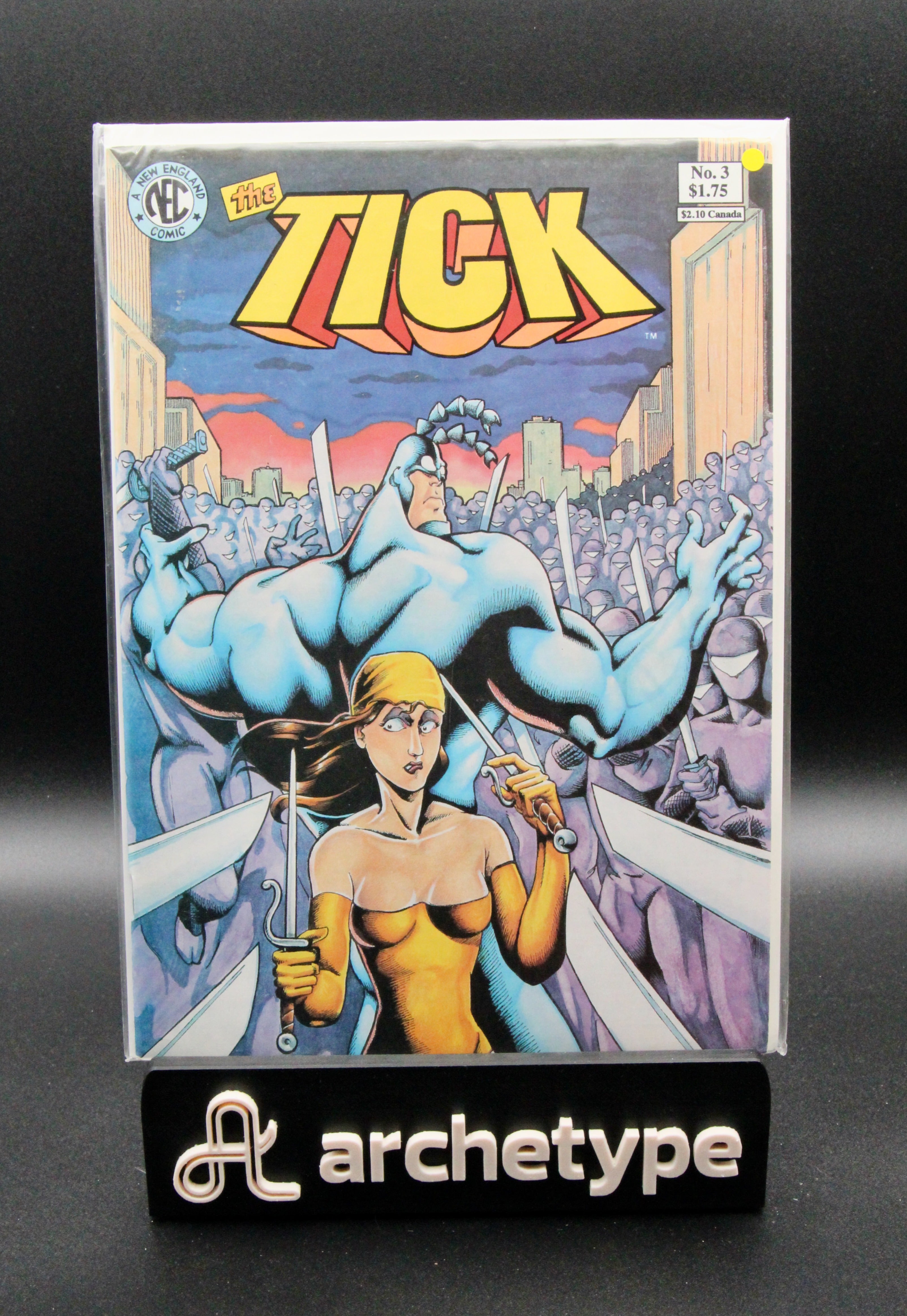 The Tick #3 – New England Comics (1988) box18