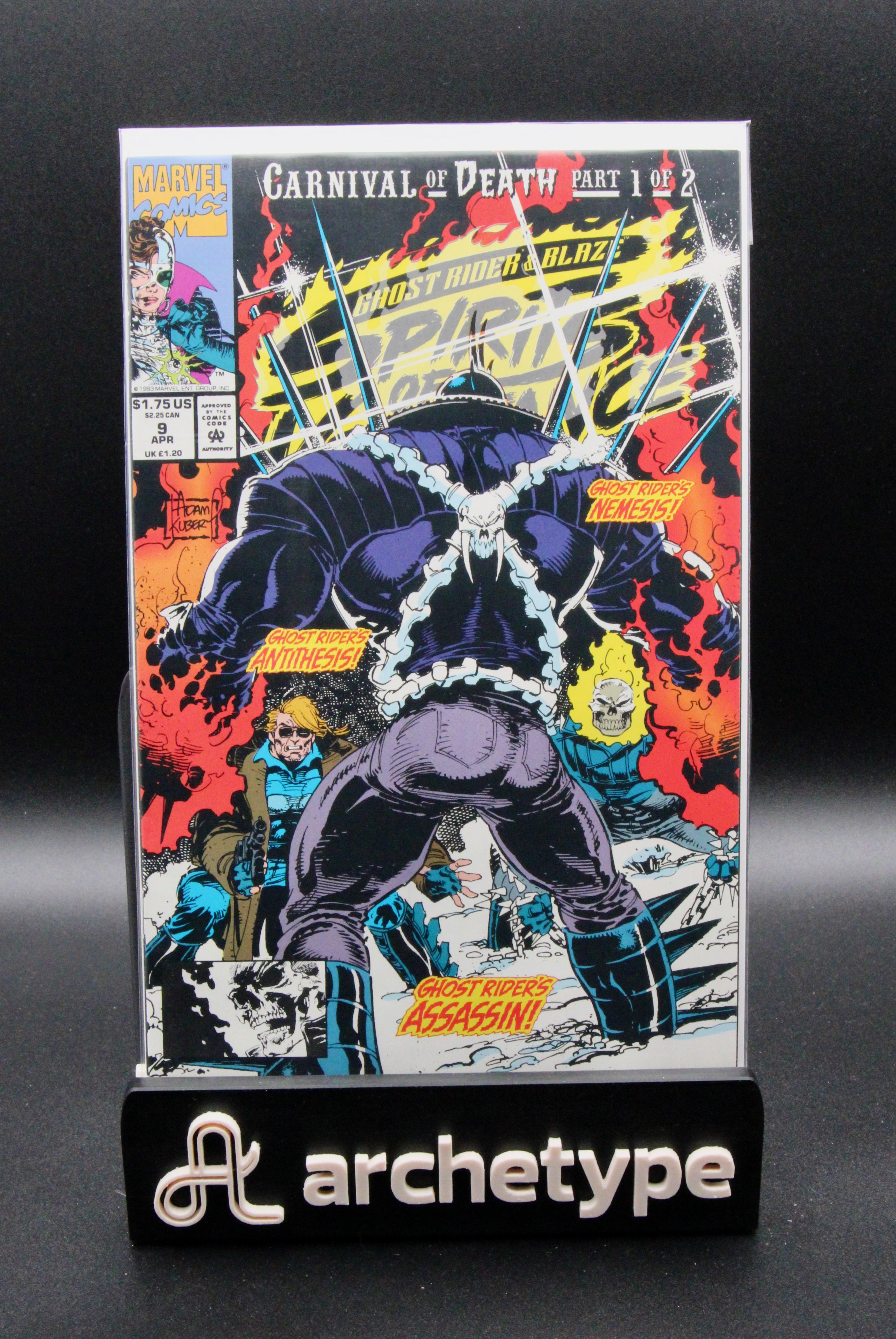 Ghost Rider / Blaze: Spirits of Vengeance #9  – Marvel (1993) box18