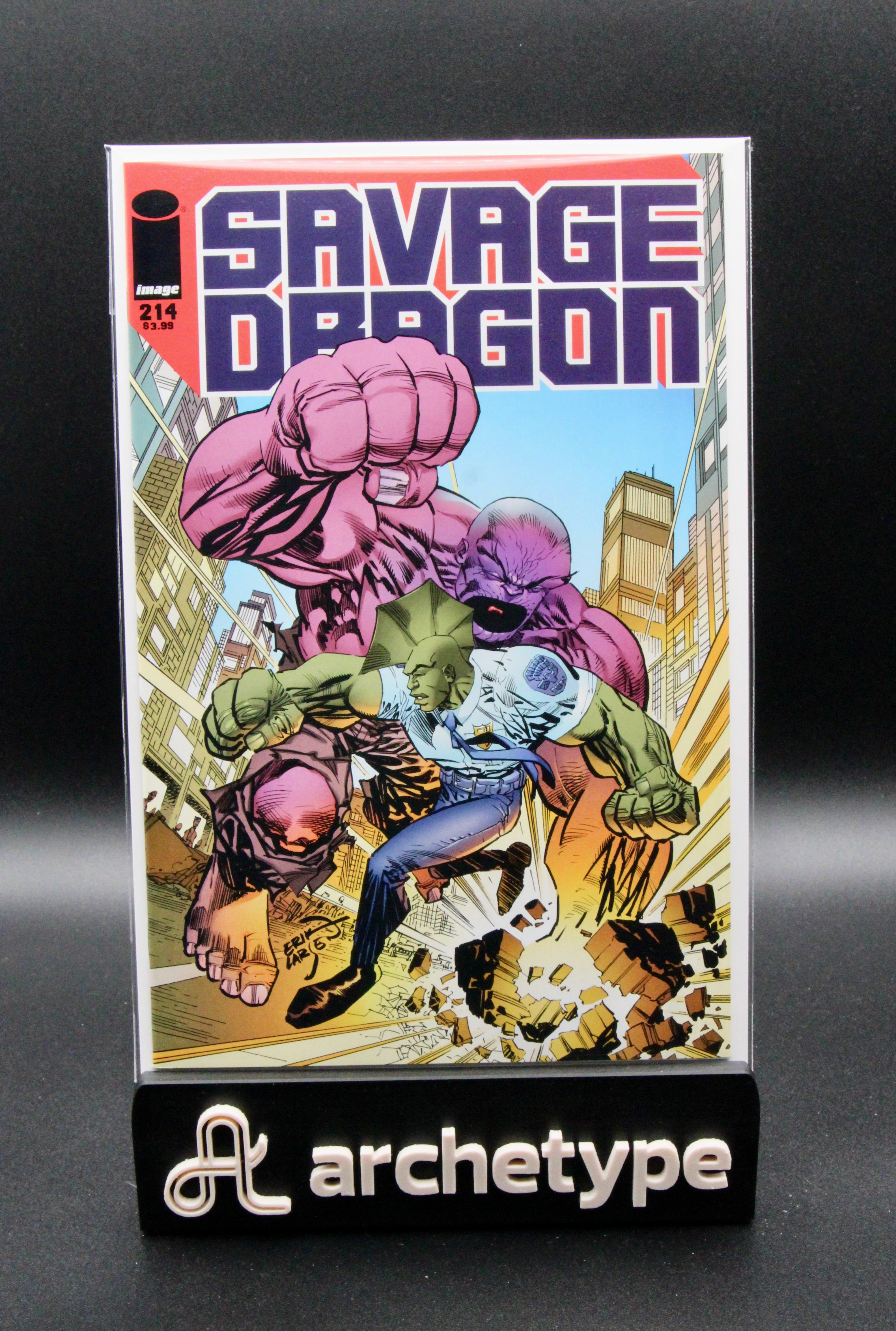 Savage Dragon #214 – Image (2017) box18