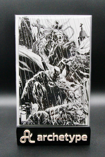 Batman / Spawn #1  – DC Comics (2023) Black and White Incentive Variant box18
