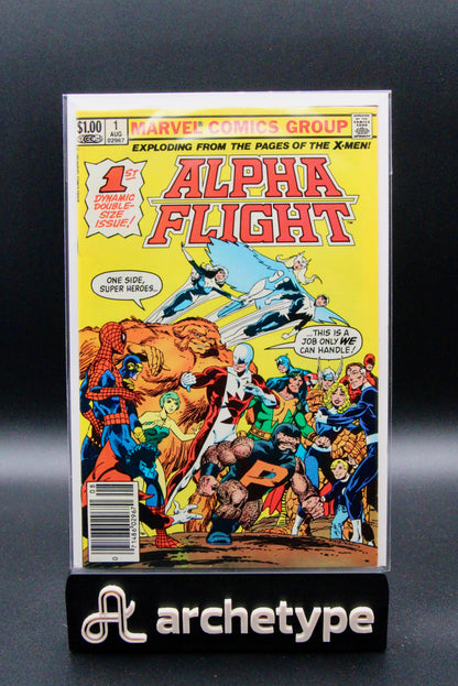 Alpha Flight #1  – Marvel (1983) Newsstand box19