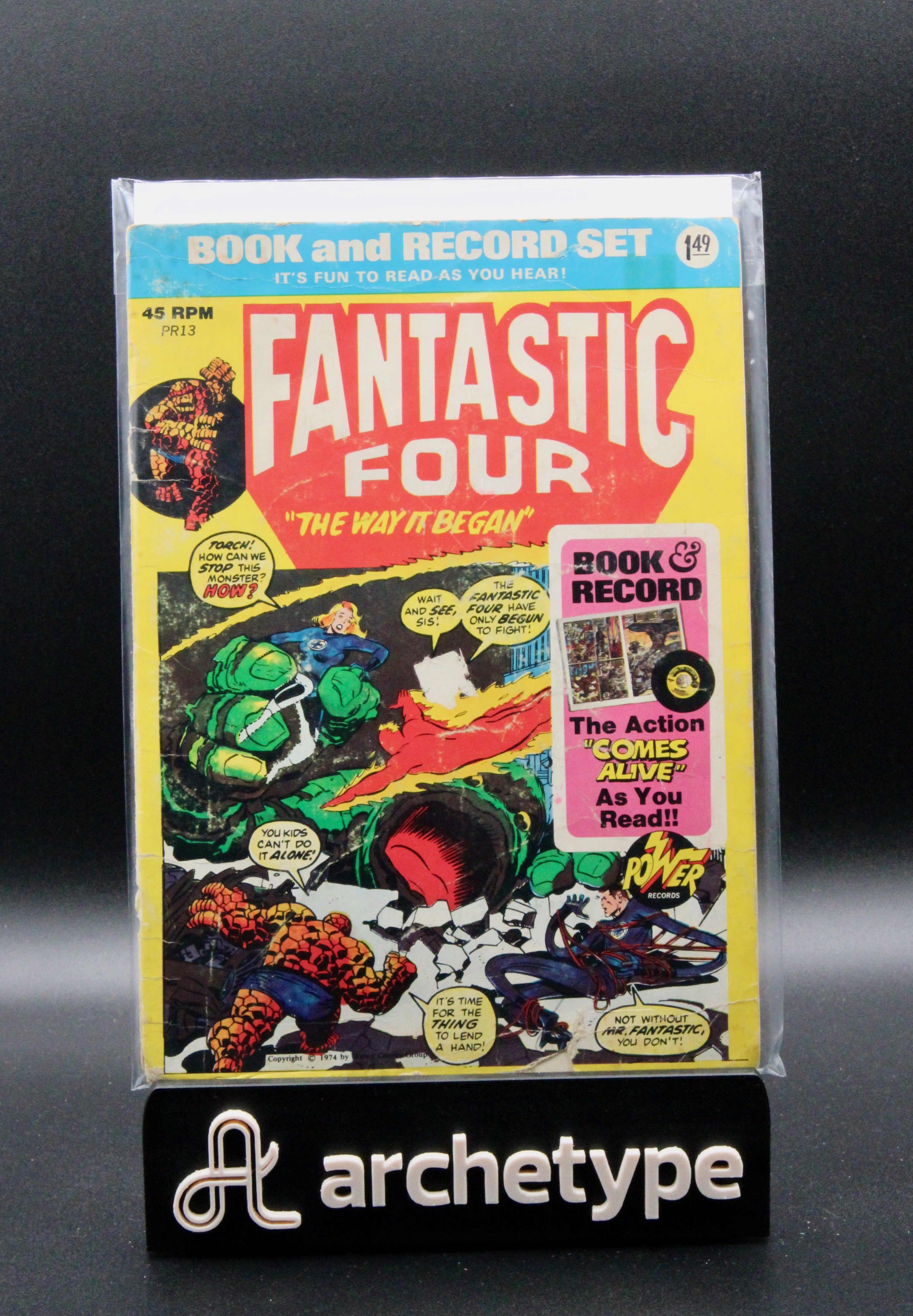 Book and Record Set : Fantastic Four #PR-13 – Peter Pan Records (1974) box19