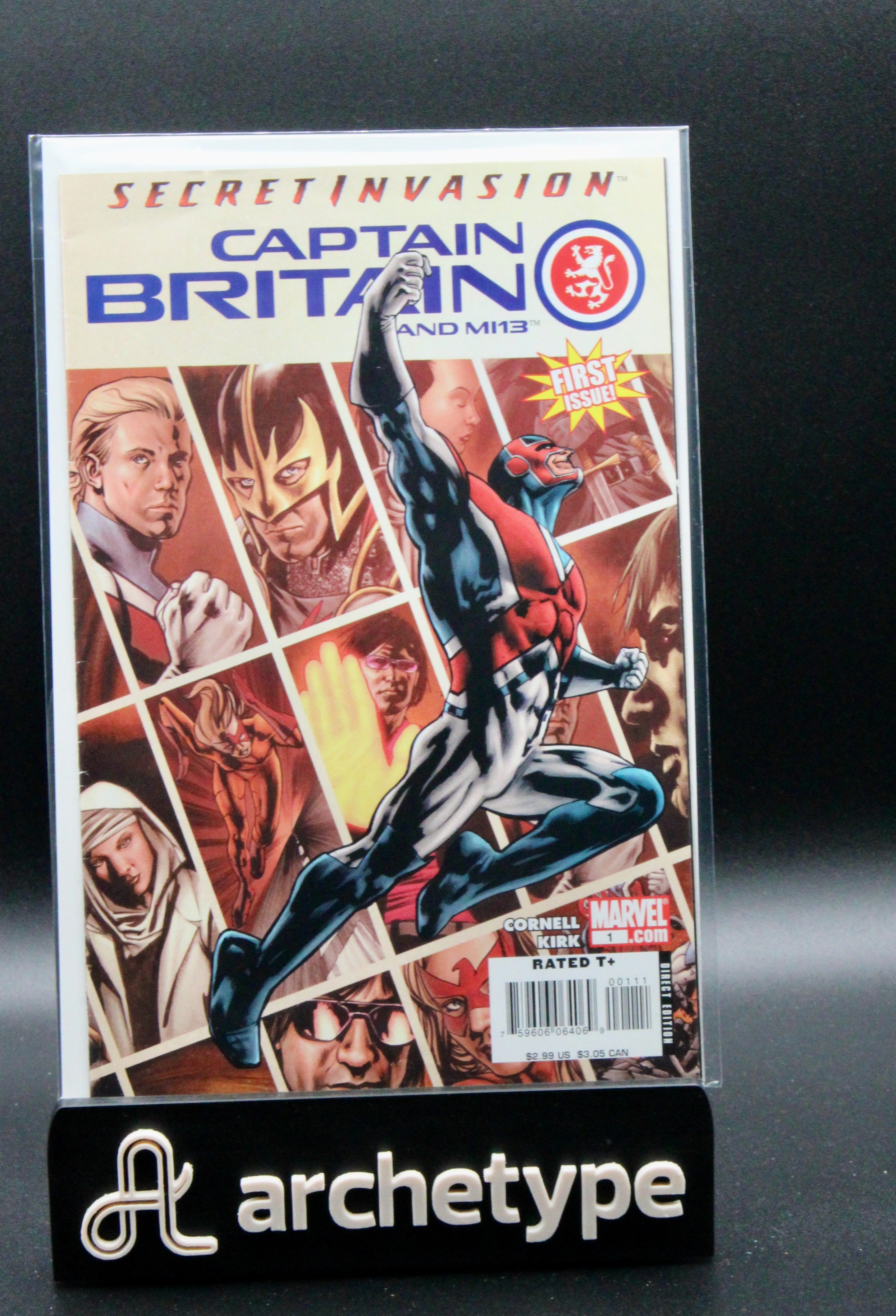 Captain Britain and MI:13 : Secret Invasion #1 – Marvel (2009) box19