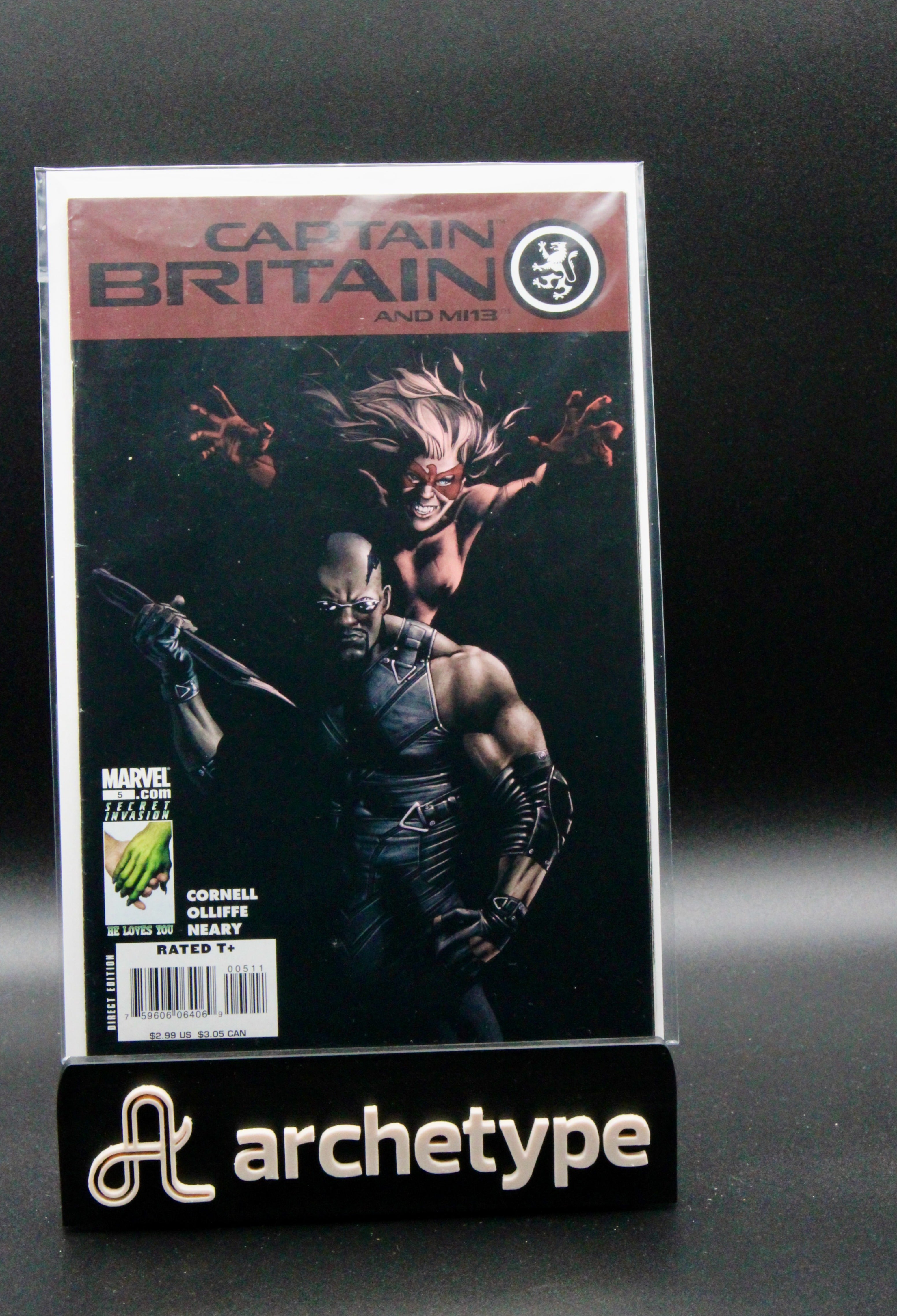 Captain Britain and MI: 13 #5 – Marvel (2008) box19