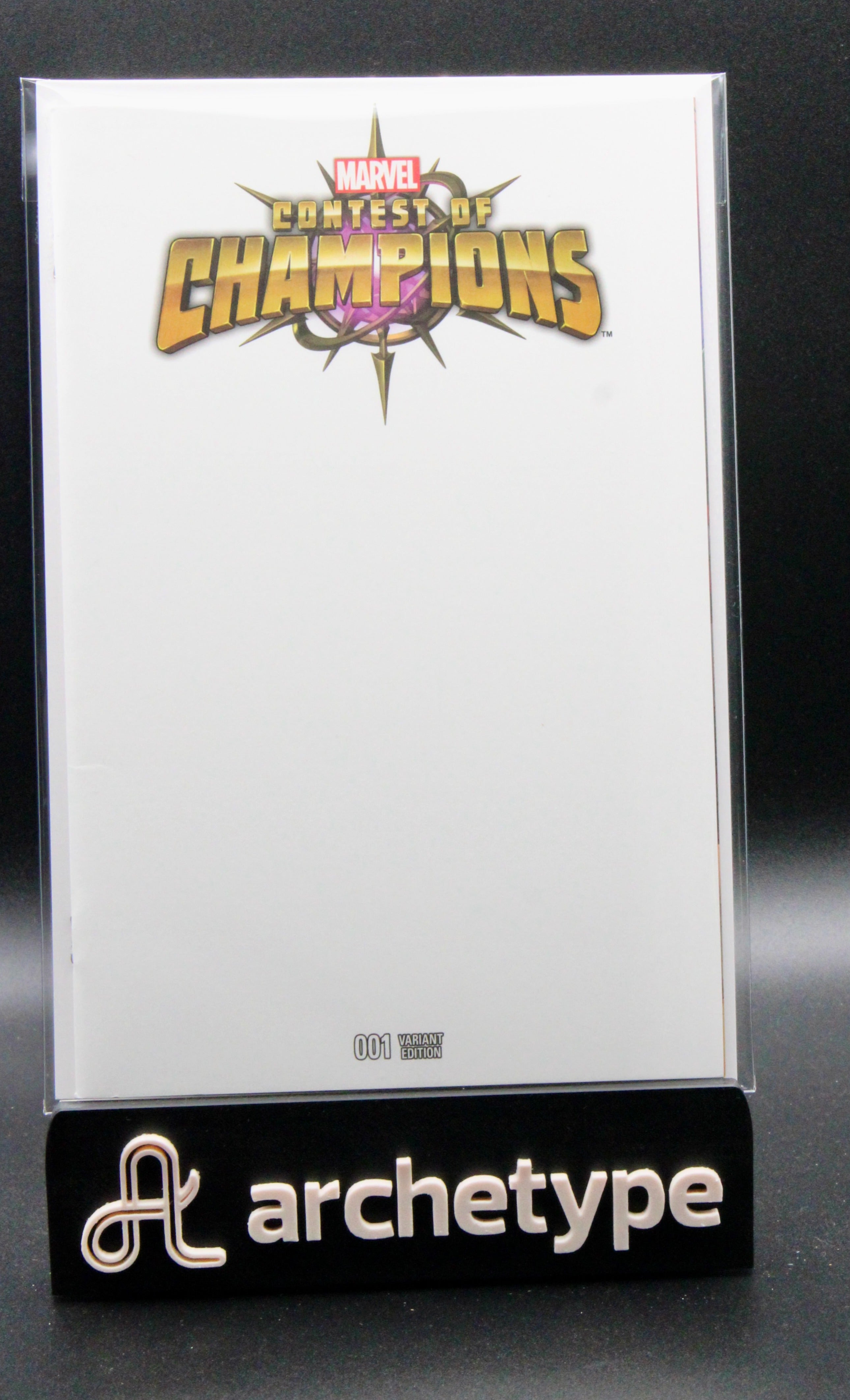 Contest of Champions #1  – Marvel (2015) Blank Variant box19