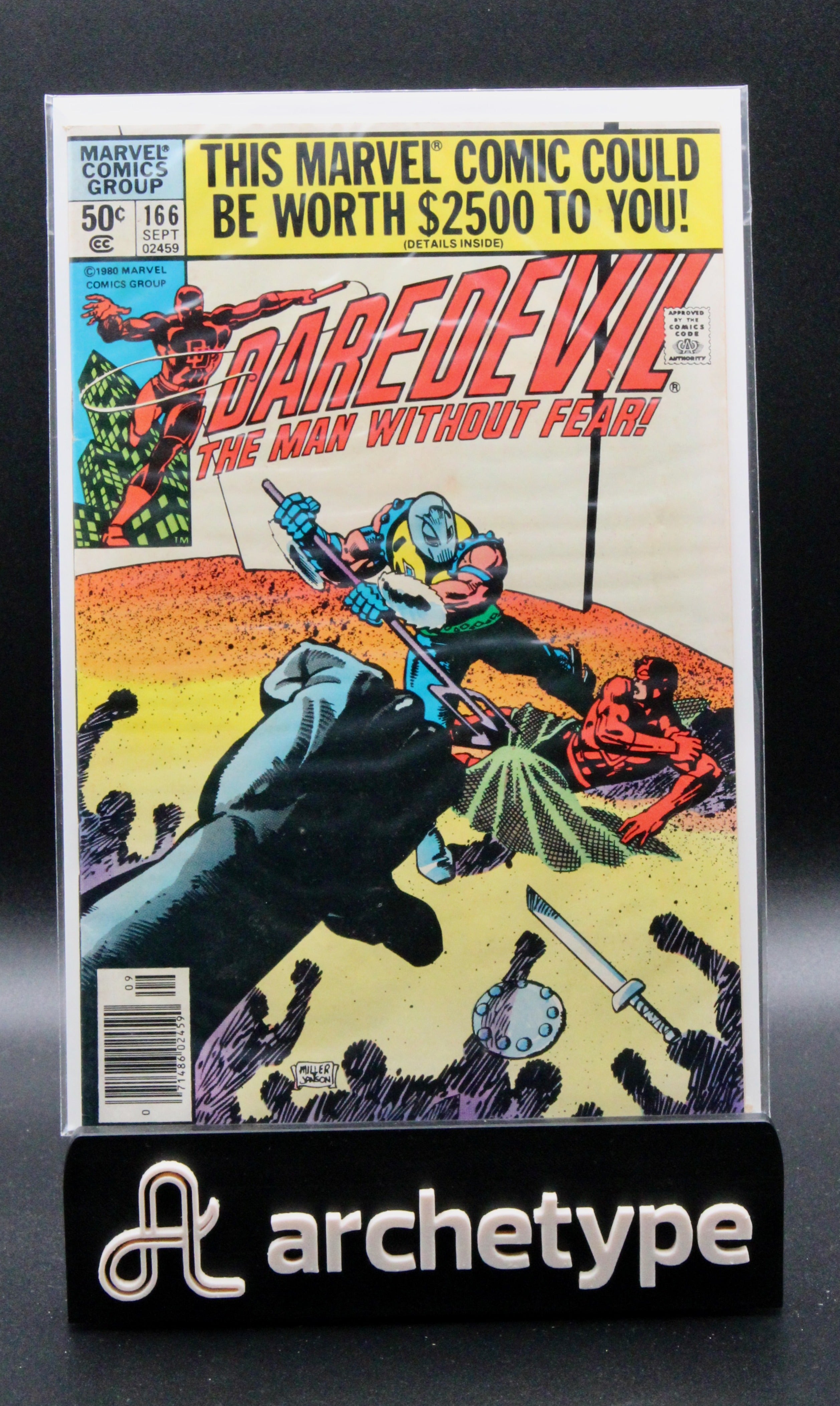 Daredevil #166  – Marvel (1980) box19