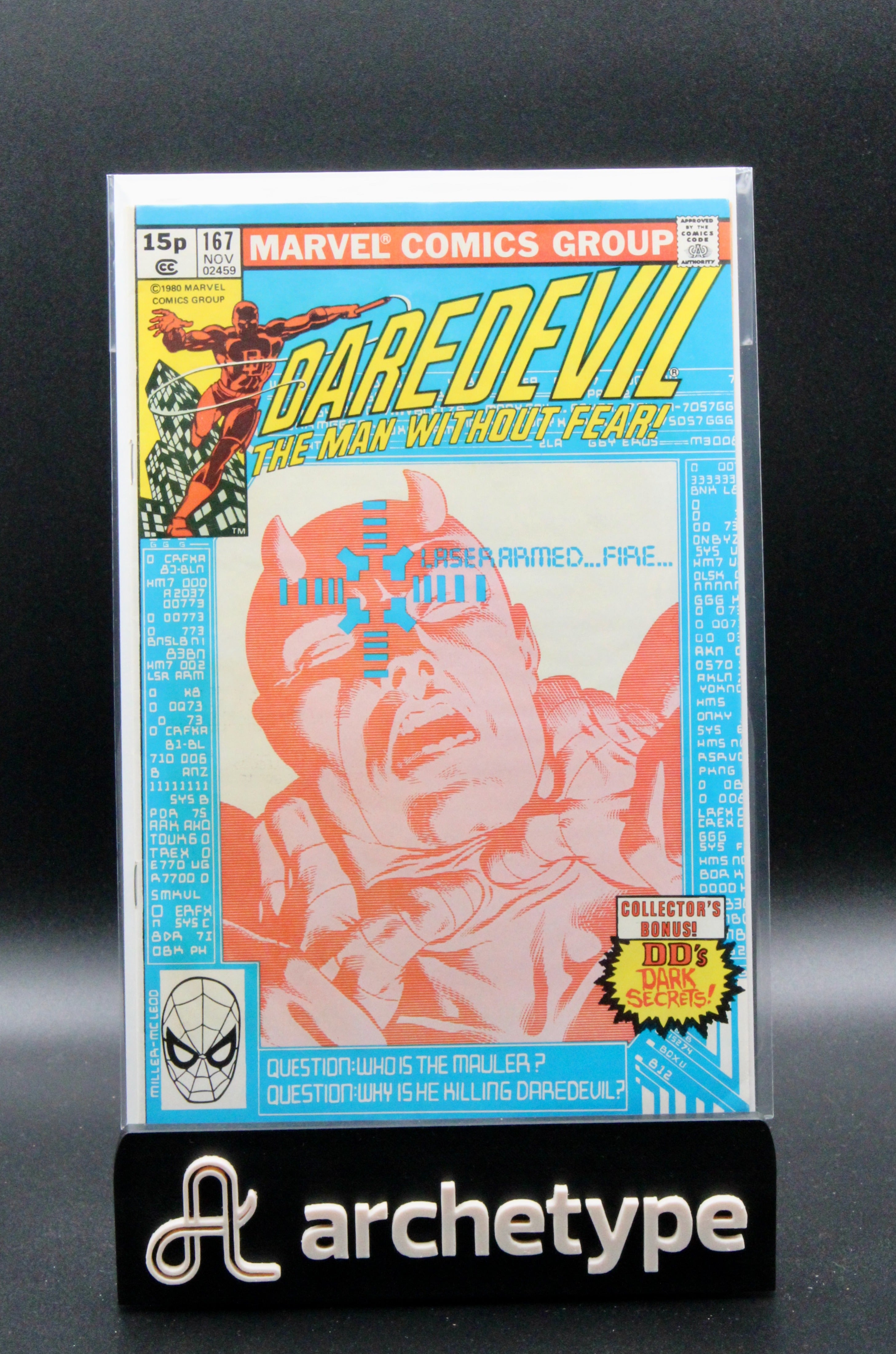 Daredevil #167  – Marvel (1980) box19