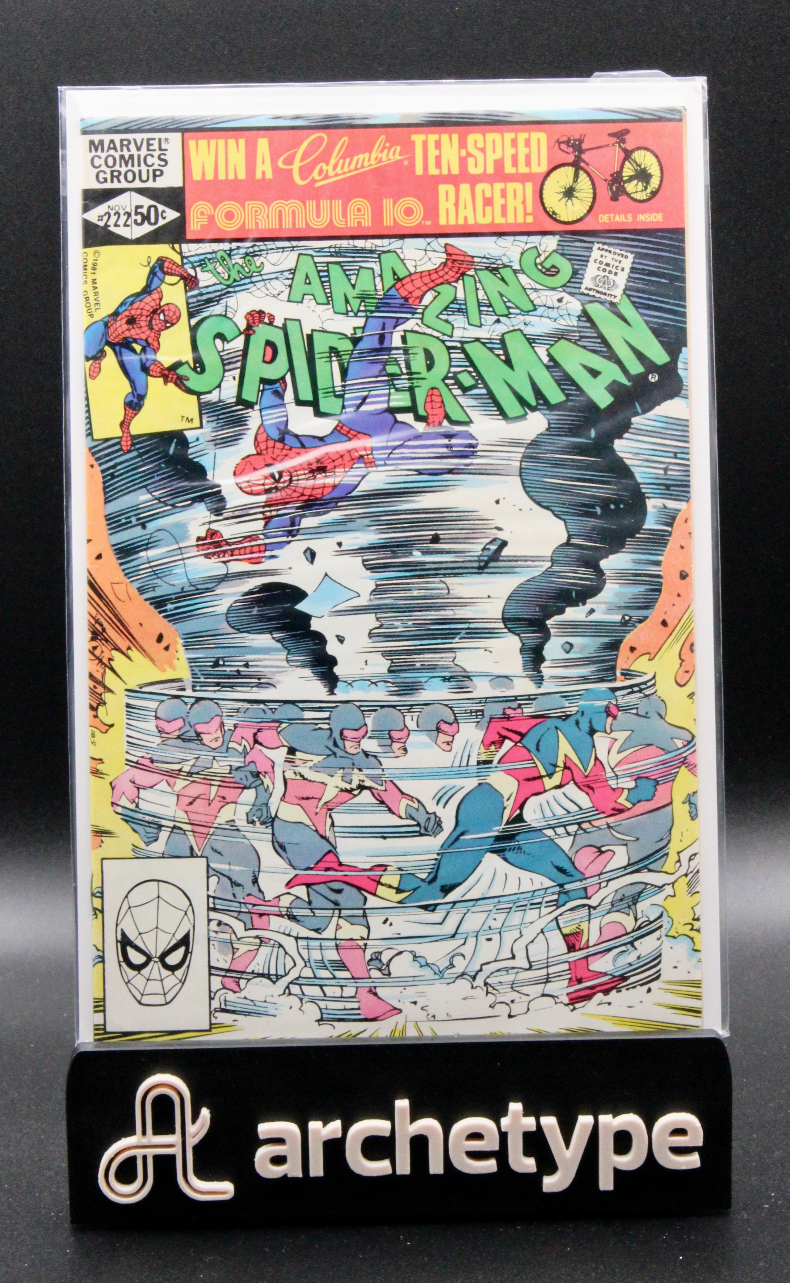 Amazing Spider-Man #222 – Marvel (1981) 1st Speed Demon box19