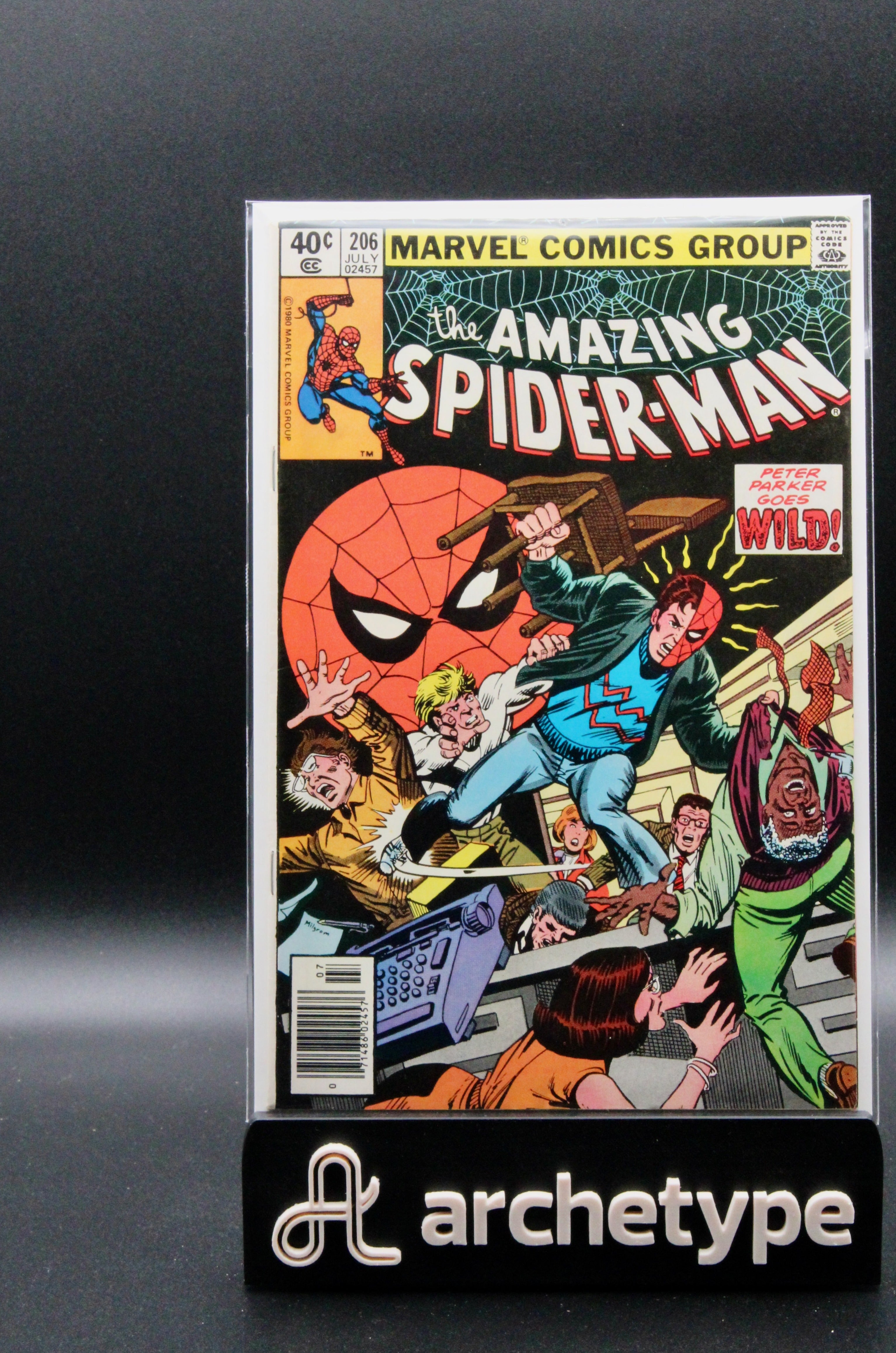 The Amazing Spider-Man #206 – Marvel (1980) box19