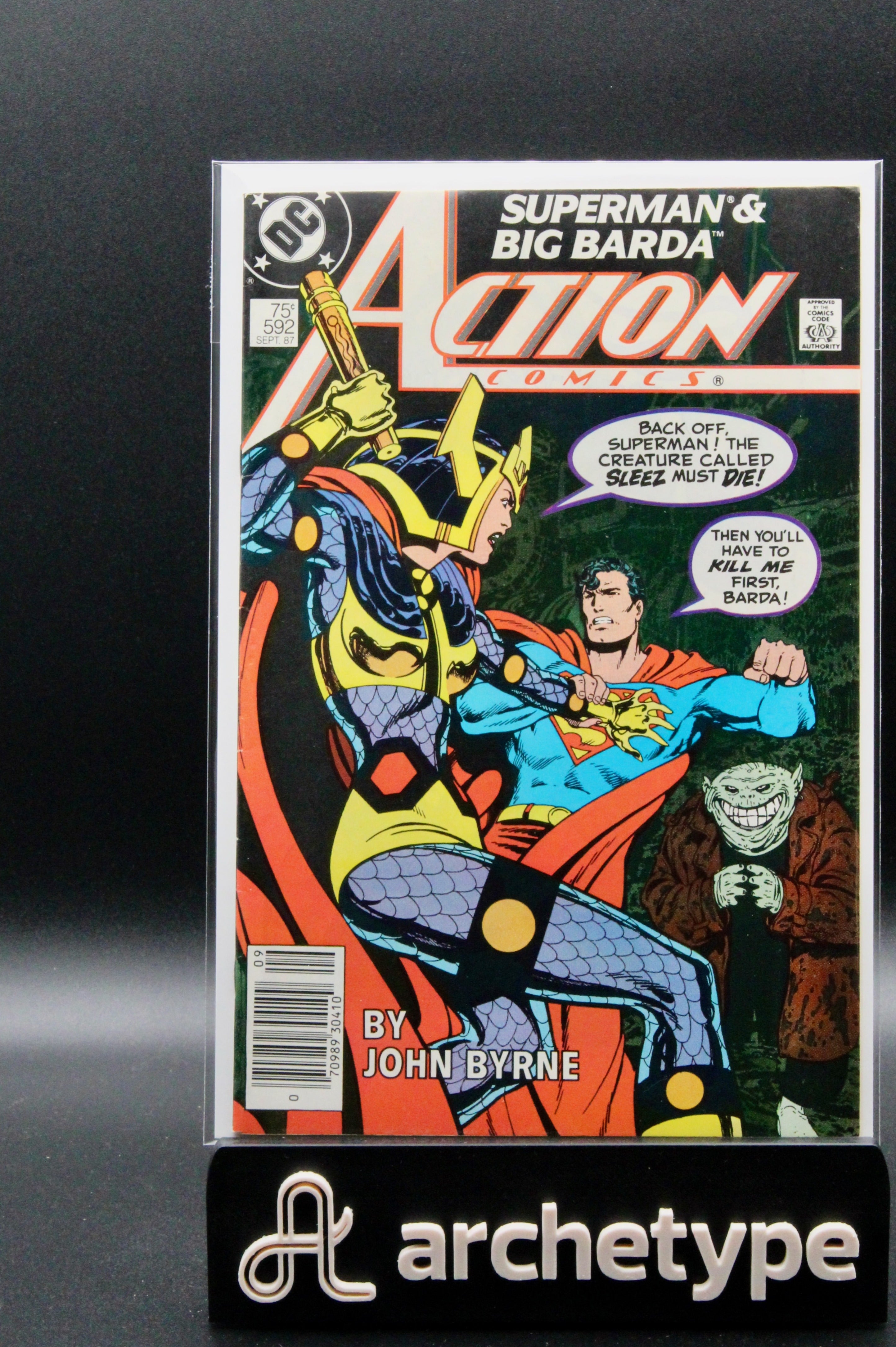 Action Comics #592  – DC Comics (1987) box19