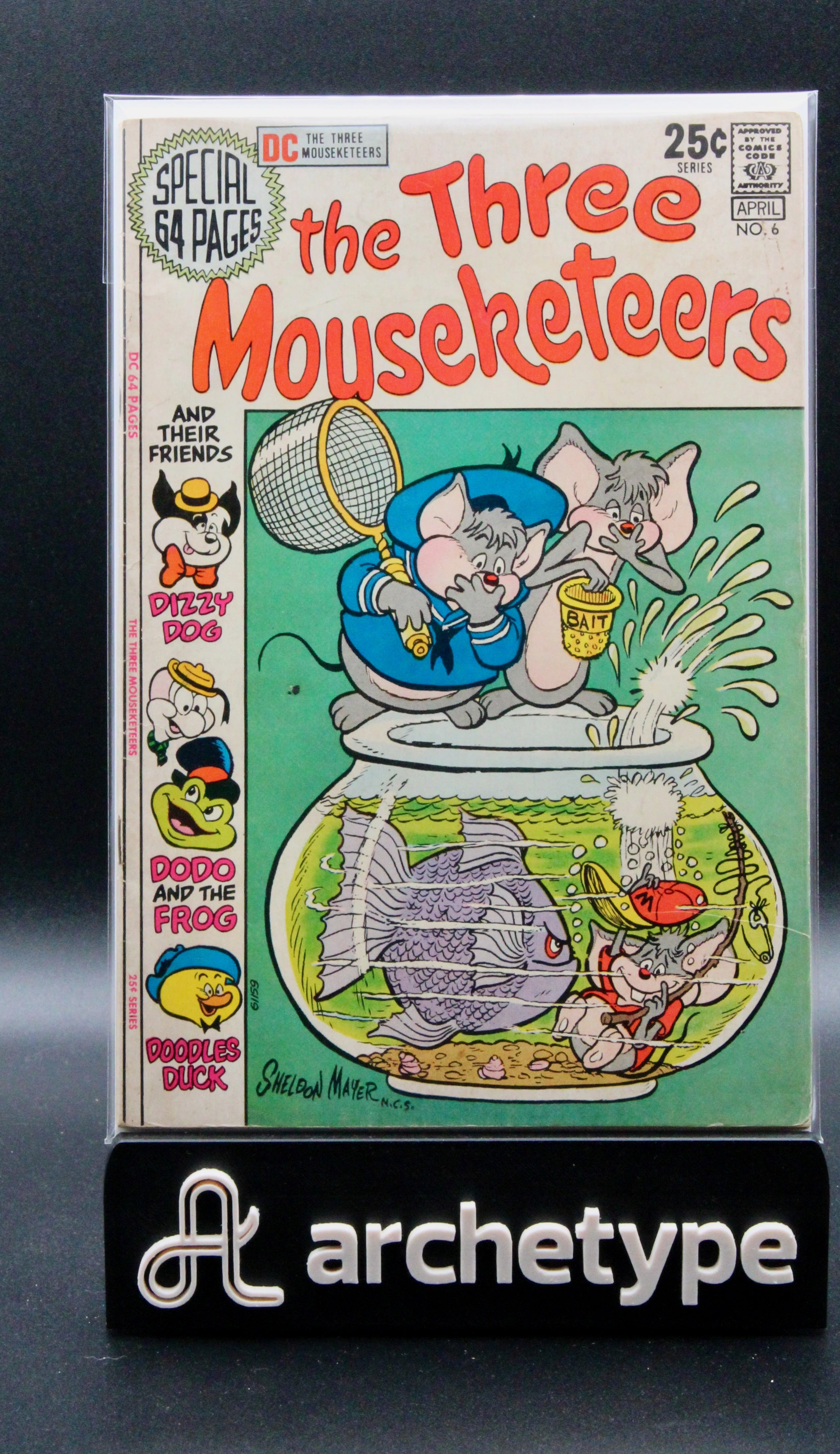 The Three Mouseketeers #6 – DC (1971) box19