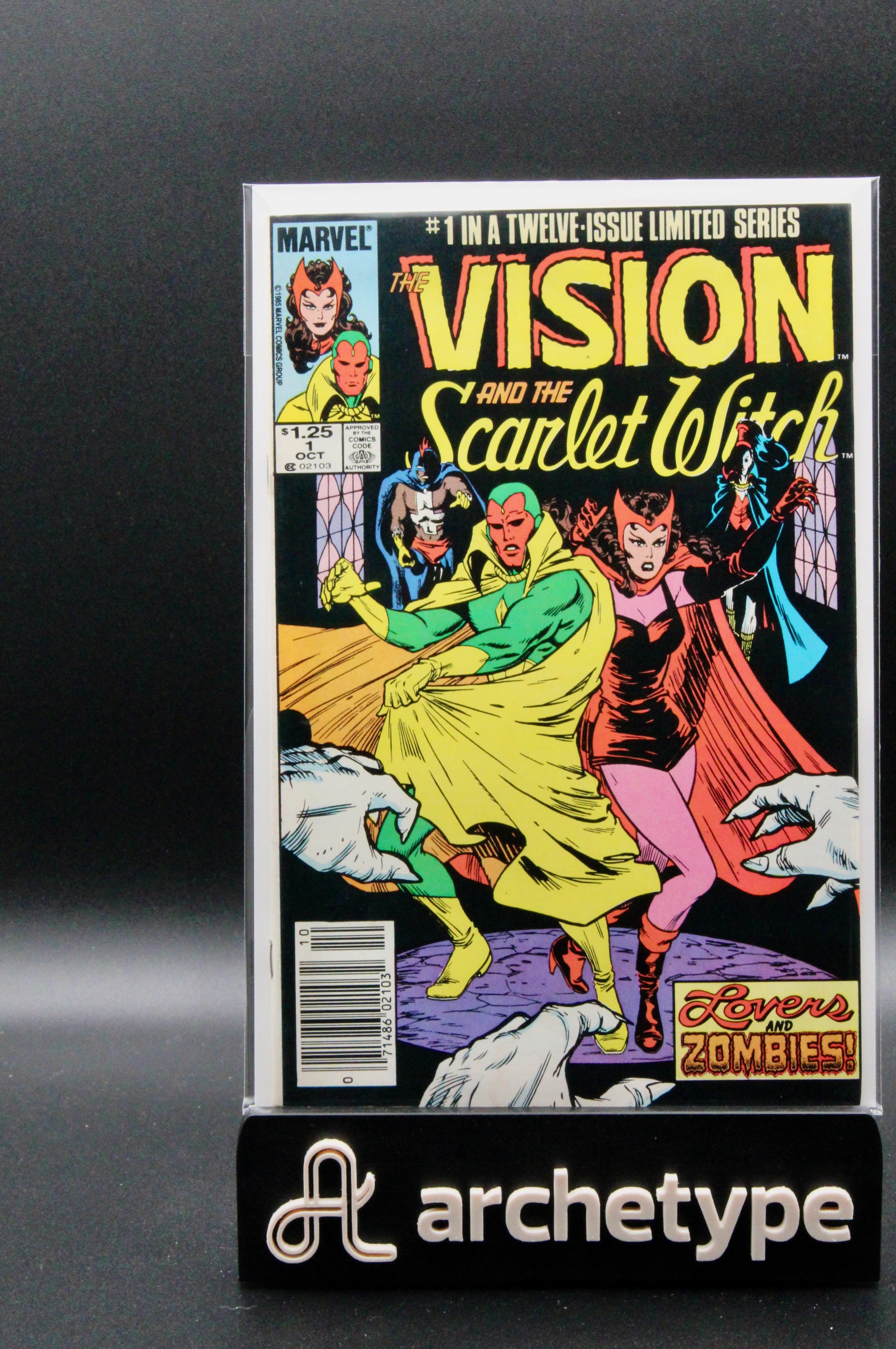 The Vision and the Scarlet Witch #1  – Marvel (1985) box19