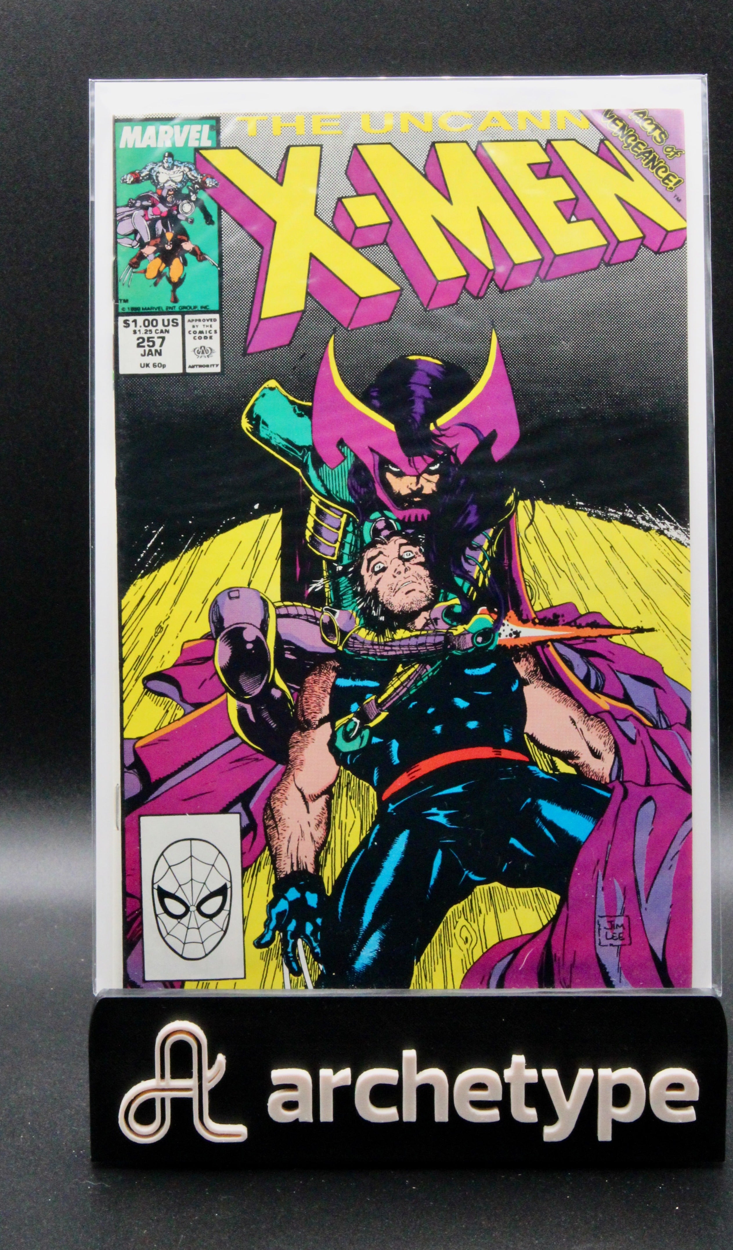 The Uncanny X-Men #257  – Marvel (1990) box19