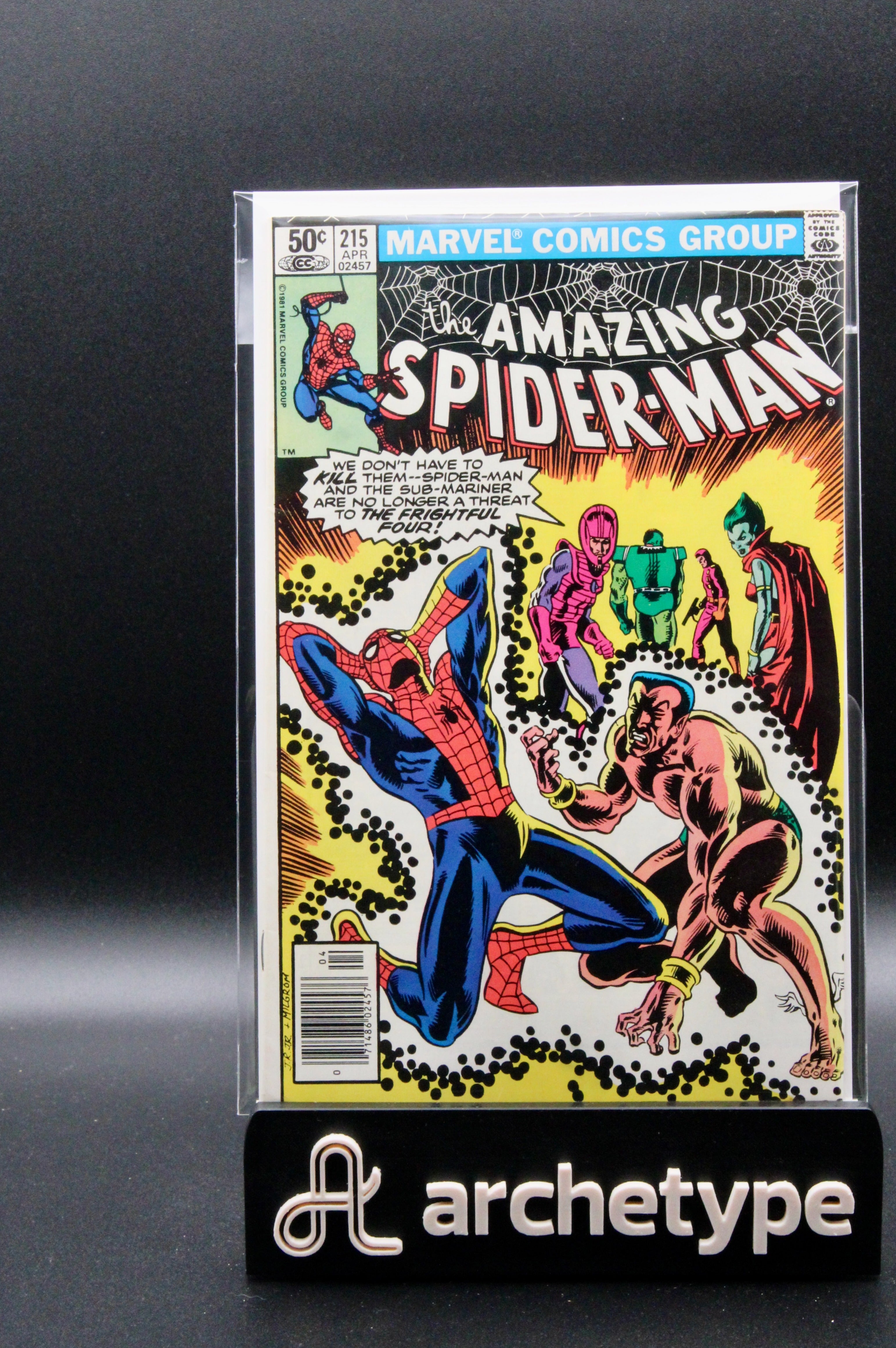 The Amazing Spider-Man #215 – Marvel (1981) box19
