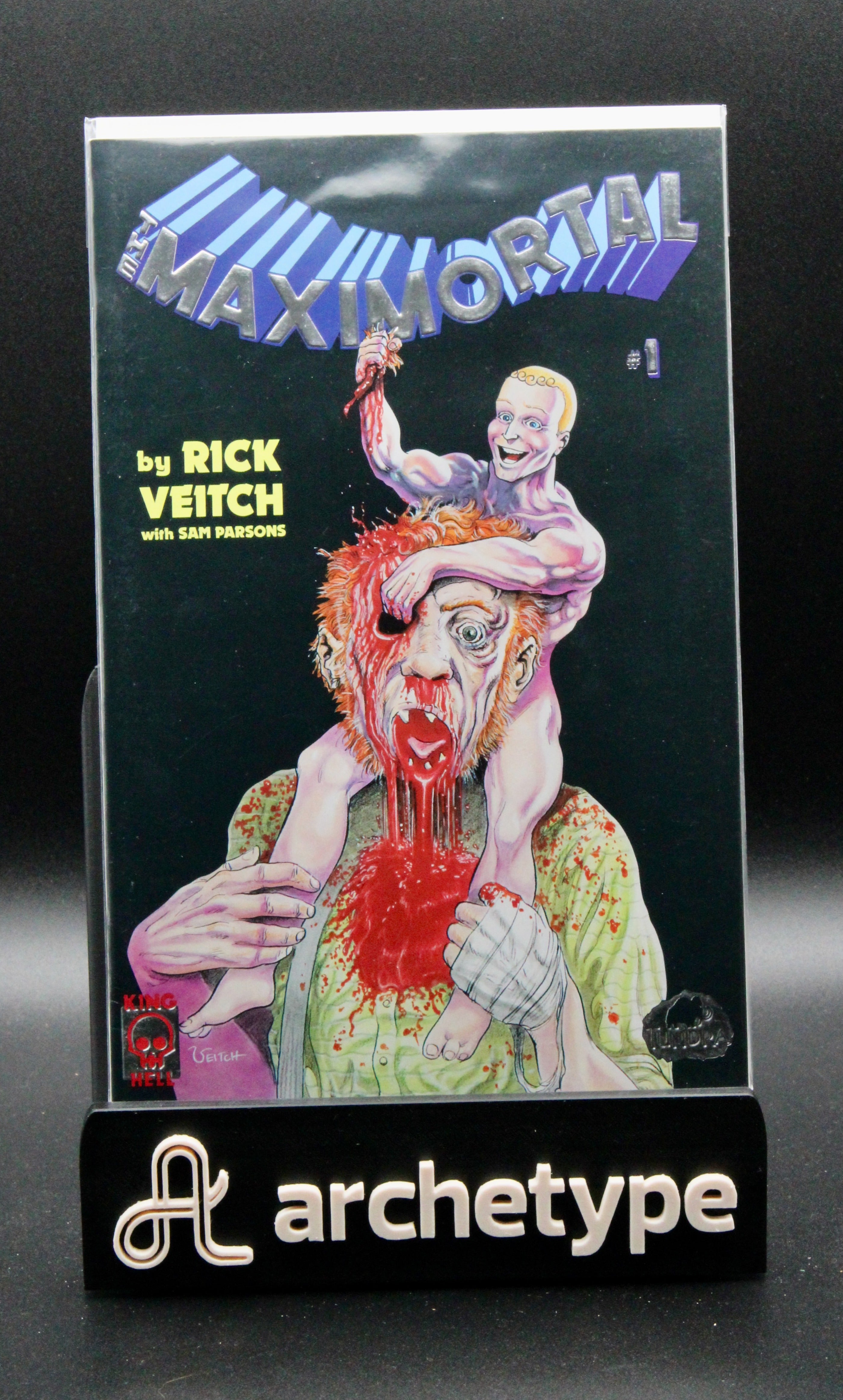 The Maximortal #1-7 – King Hell (1992) Full Run Set Complete box20