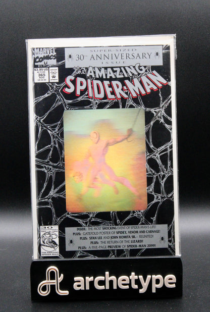 4x Hologram Set ASM #365, Spectacular #189, Spider-Man #26, Web #90 – Marvel (1992) box20