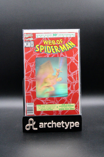 4x Hologram Set ASM #365, Spectacular #189, Spider-Man #26, Web #90 – Marvel (1992) box20