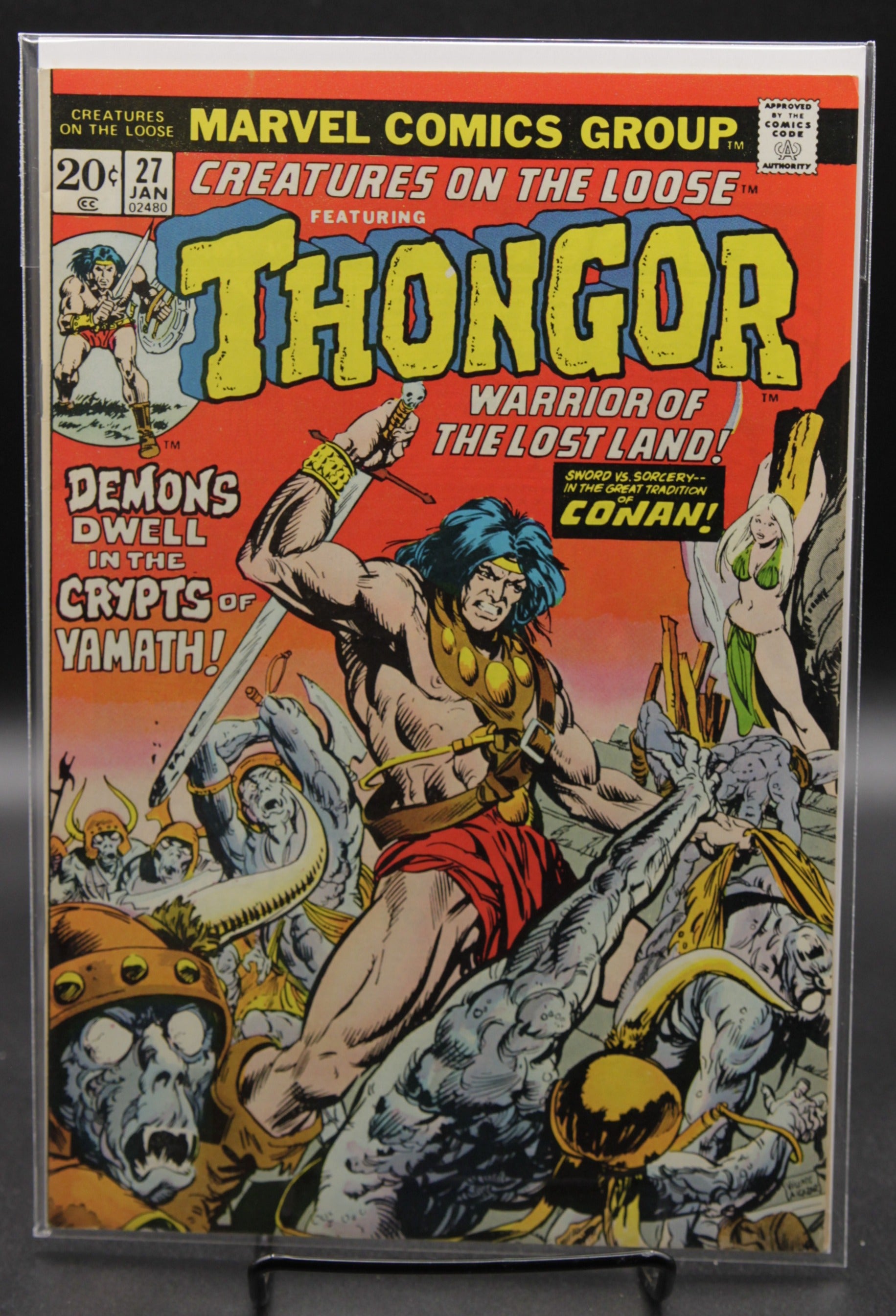 Creatures on the Loose #27 – Marvel (1974) Throngor