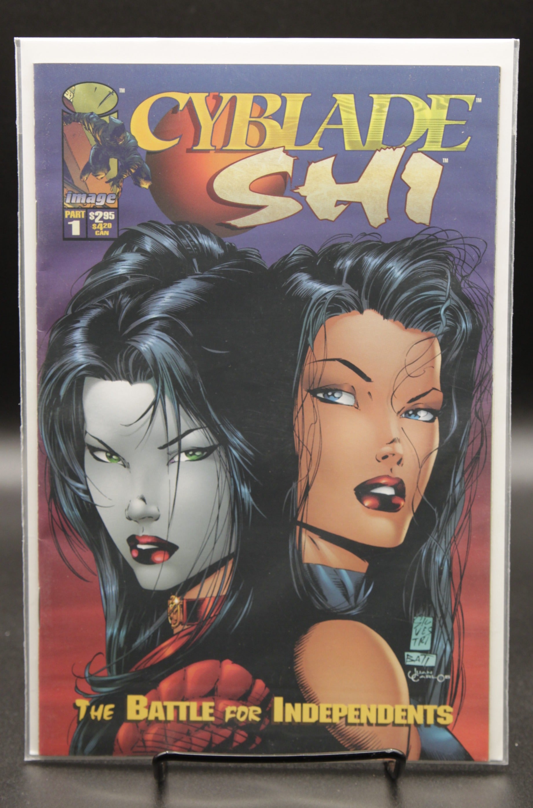 Cyblade / Shi: The Battle for Independents #1  – Image (1995) Box4