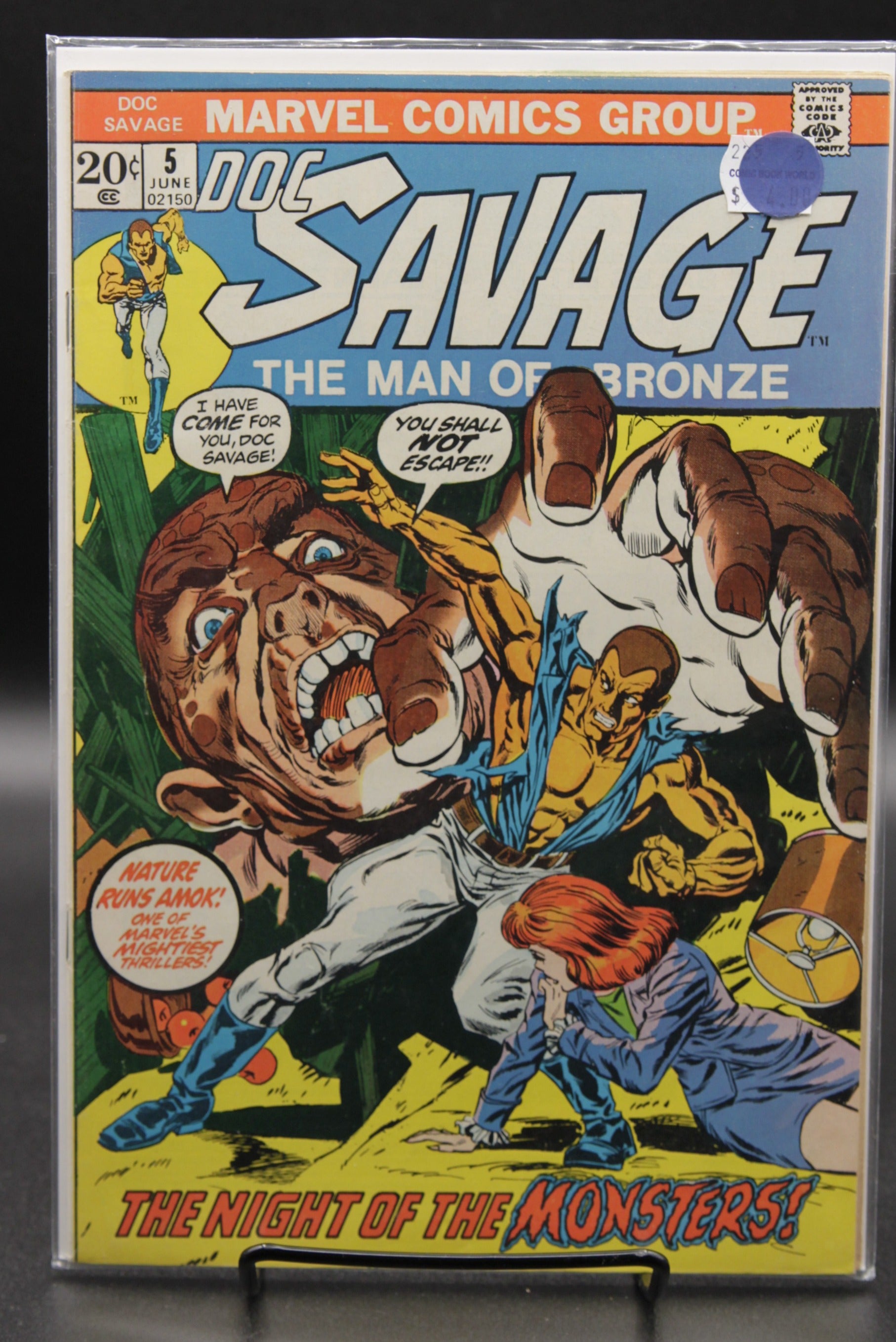 Doc Savage #5 – Marvel (1973)