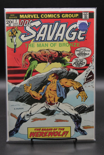 Doc Savage #7 – Marvel (1973)