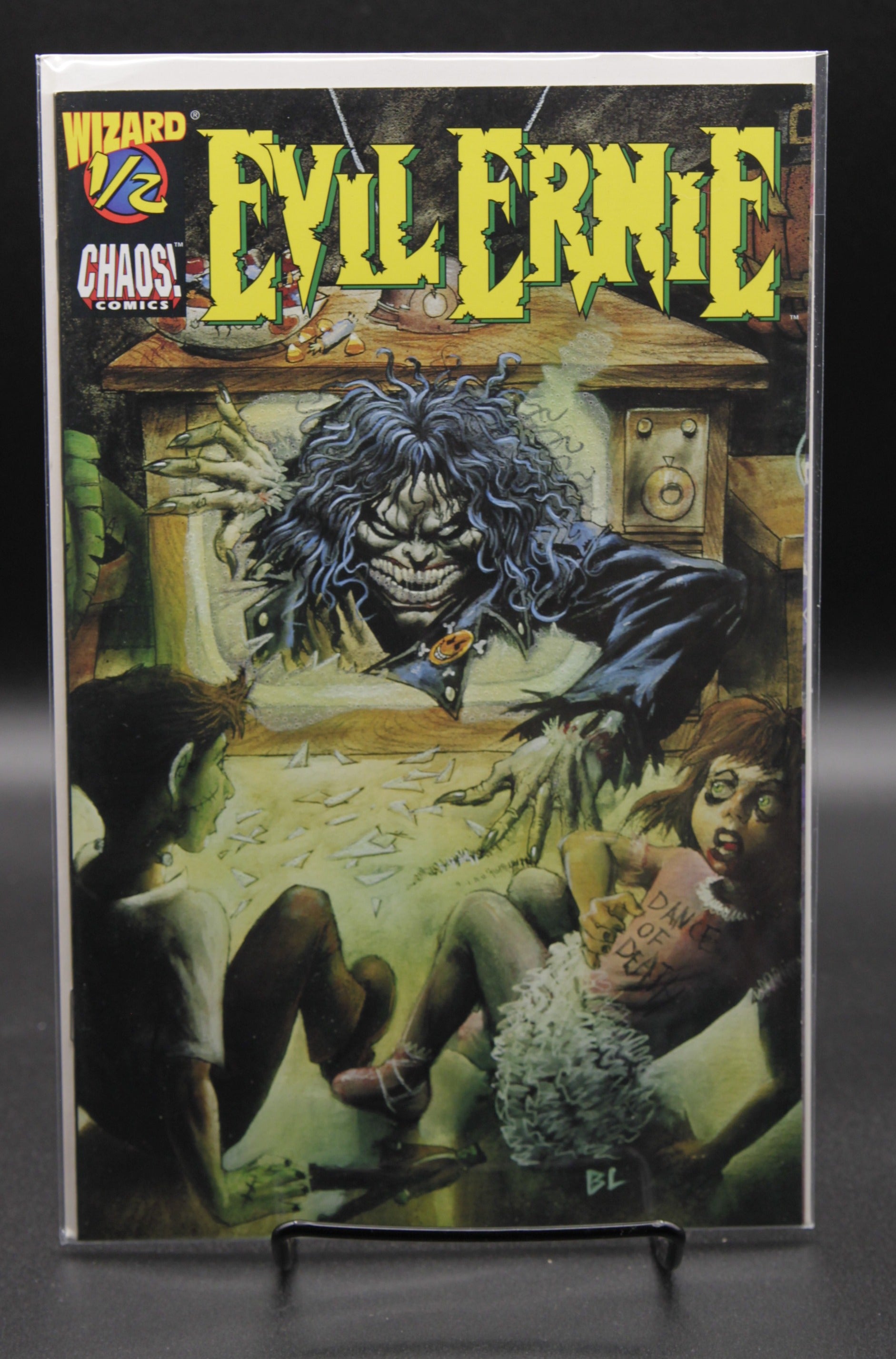 Evil Ernie #1/2 – Chaos! Comics; Wizard (1997)