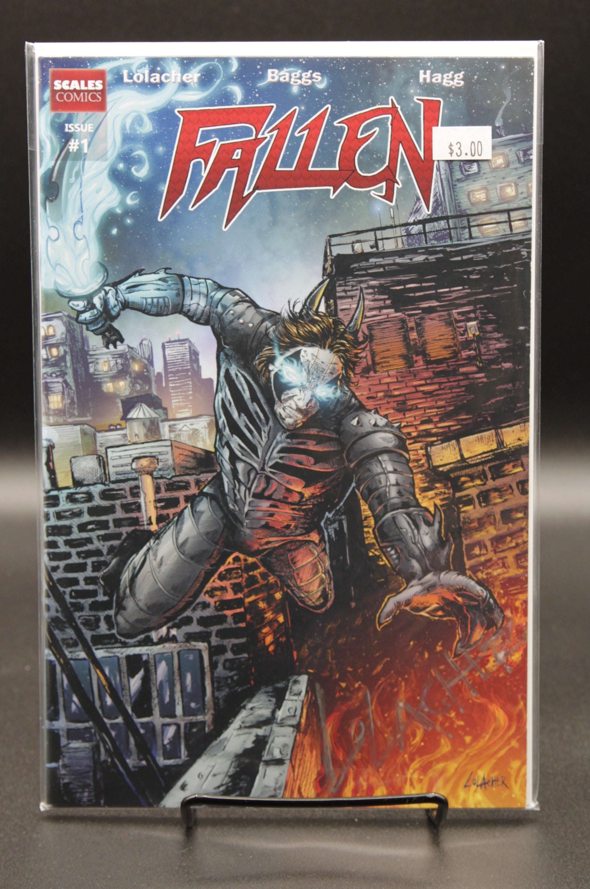 Fallen #1 – Scales Comics (2003) Comic Book | Signed Lolacher