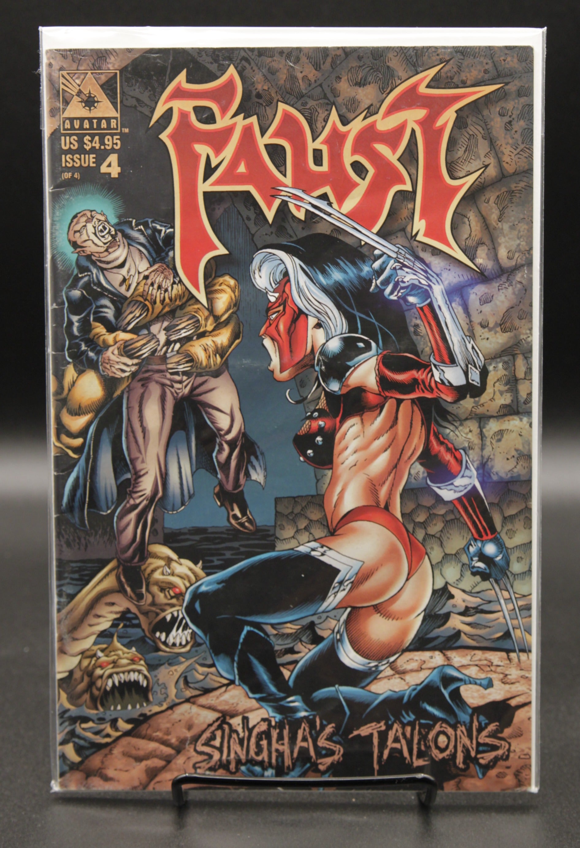 Faust: Singha's Talons #4 Avatar Press (2000) NM Comic Book