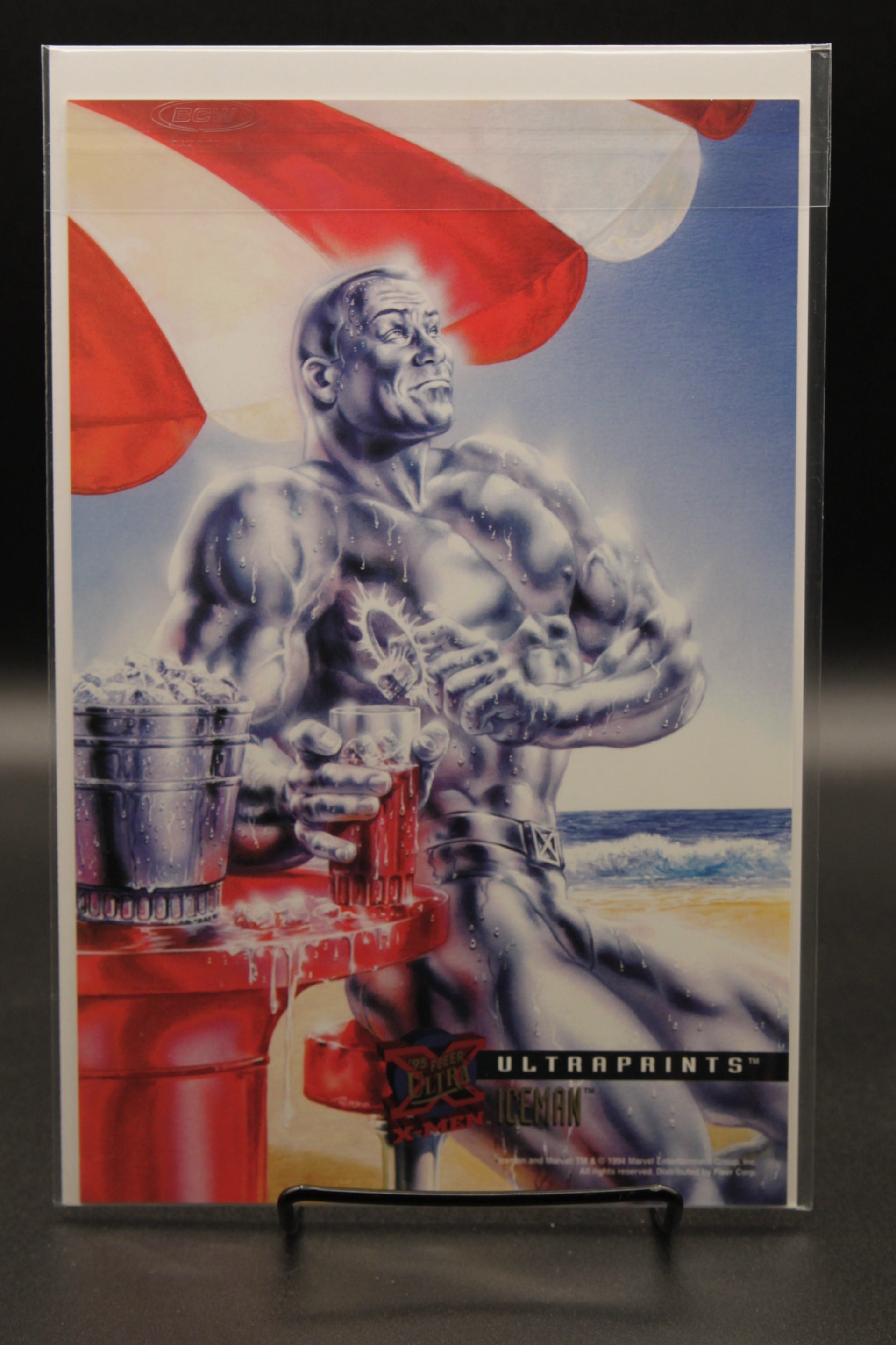 Fleer UltraPrints Colossus - Fleer (1995) Comic Card Insert