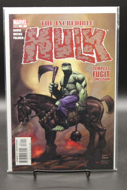 Incredible Hulk : Tempest Fugit Conclusion #81 – Marvel (2005)