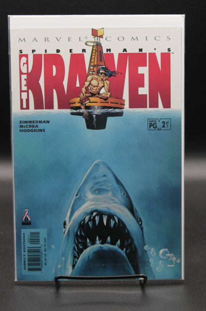 Spider-Man: Get Kraven #2 – Marvel Comics (2002) Jaws Homage