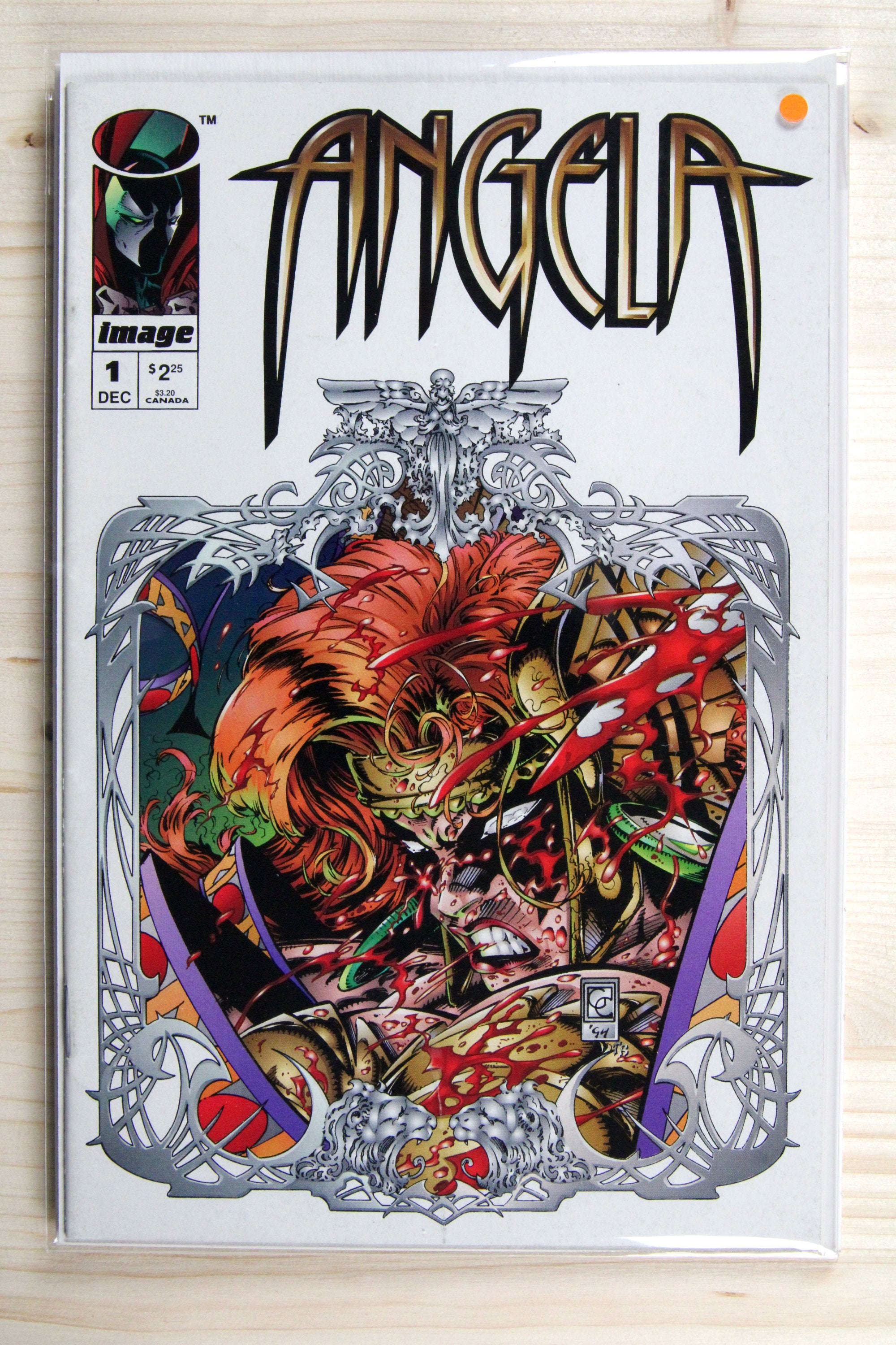 Angela #1 – Image (1994) 7.5 VF- Greg Capullo art | Neil Gaiman story