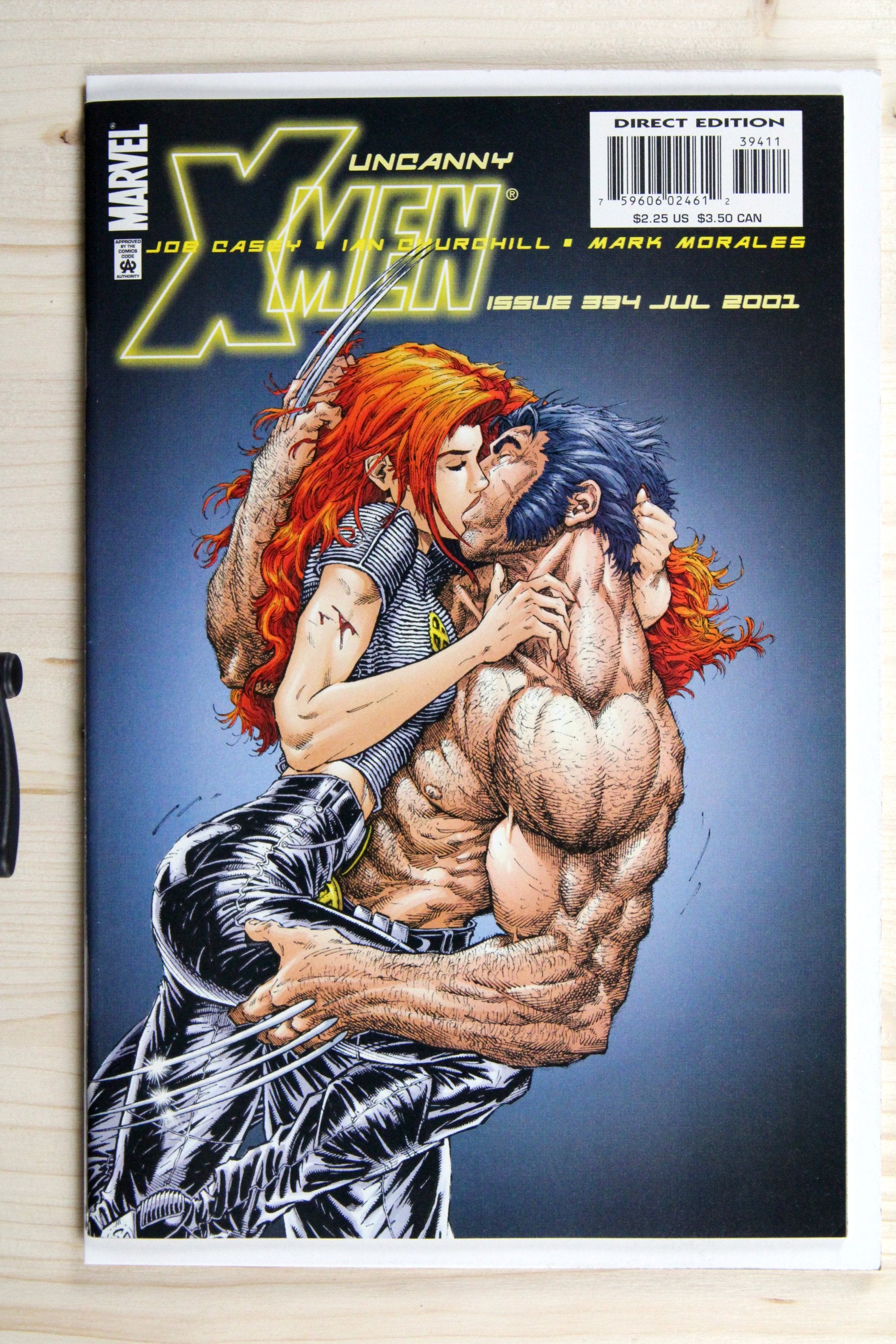 The Uncanny X-Men #394 – Marvel (2001) 9.2 NM- Direct Edition