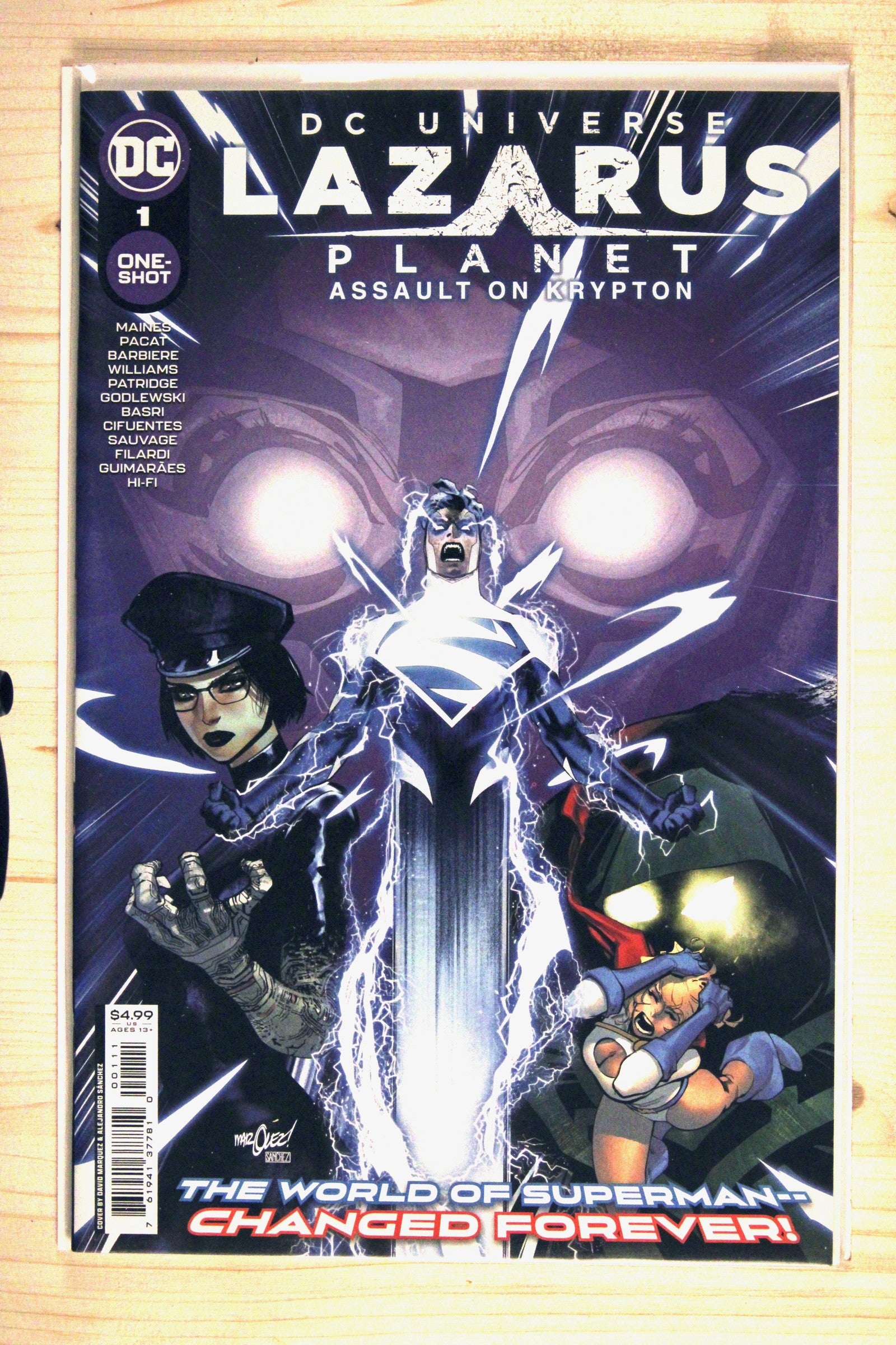 Lazarus Planet: Assault on Krypton #1 – DC (2023) 9.6 NM+ "Action Comics" Power Girl Returns