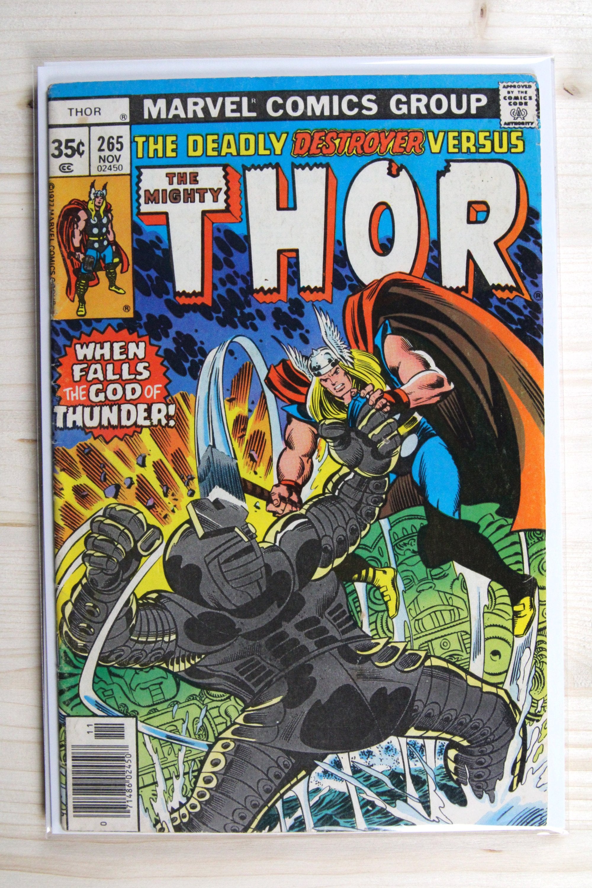 Thor #265 – Marvel (1977) 7.0 FN/VF The Quest for Odin | Joe Sinnott cover