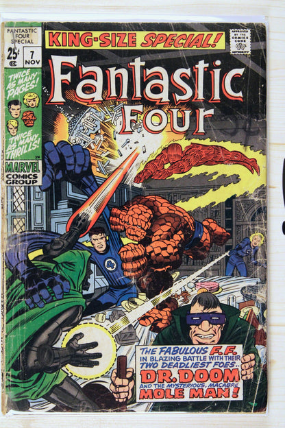 Fantastic Four King-Size Special Annual #7 – Marvel (1969) 3.0 GD/VG