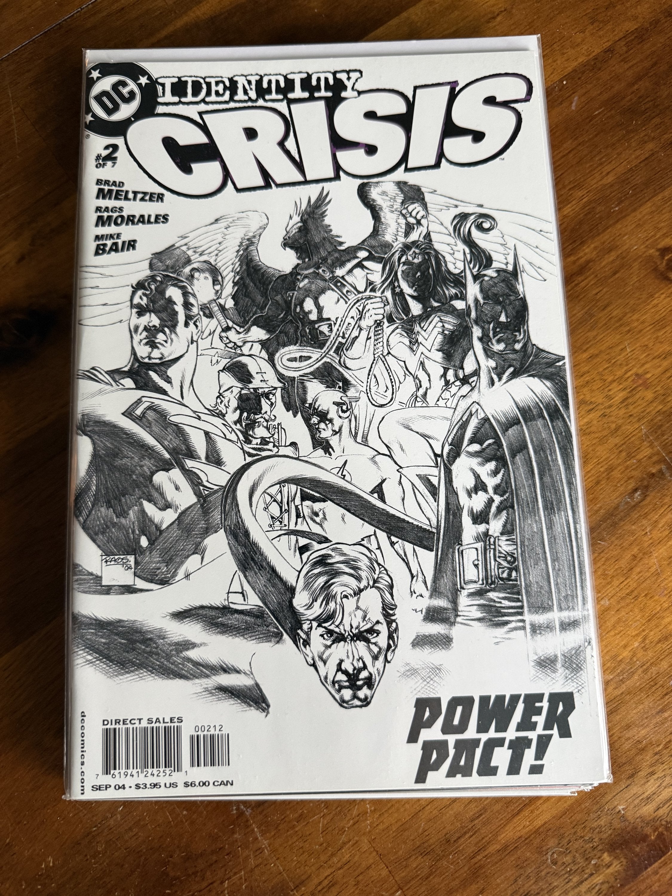 Identity Crisis #1-7 – DC (2004) Full Set + Bonuses