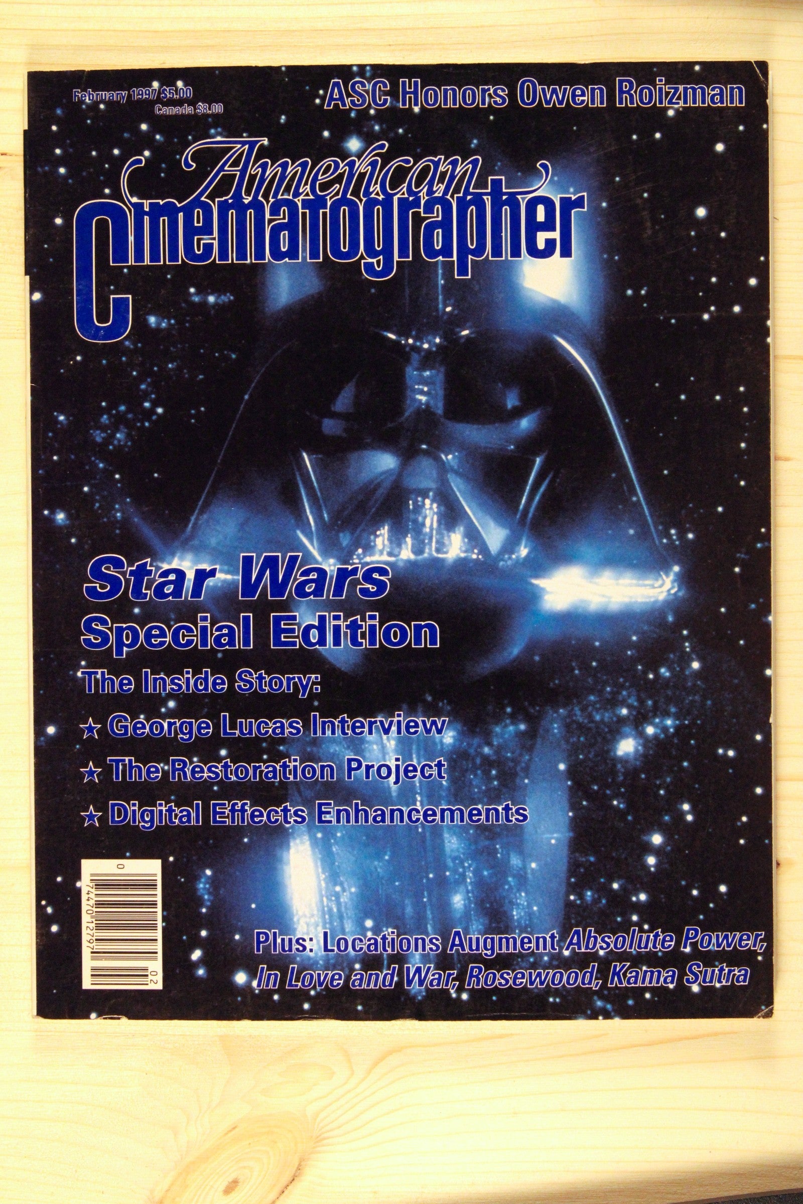 American Cinematographer #? Star Wars Special Edition – American Society of Cinematographers (ASC) (1997)
