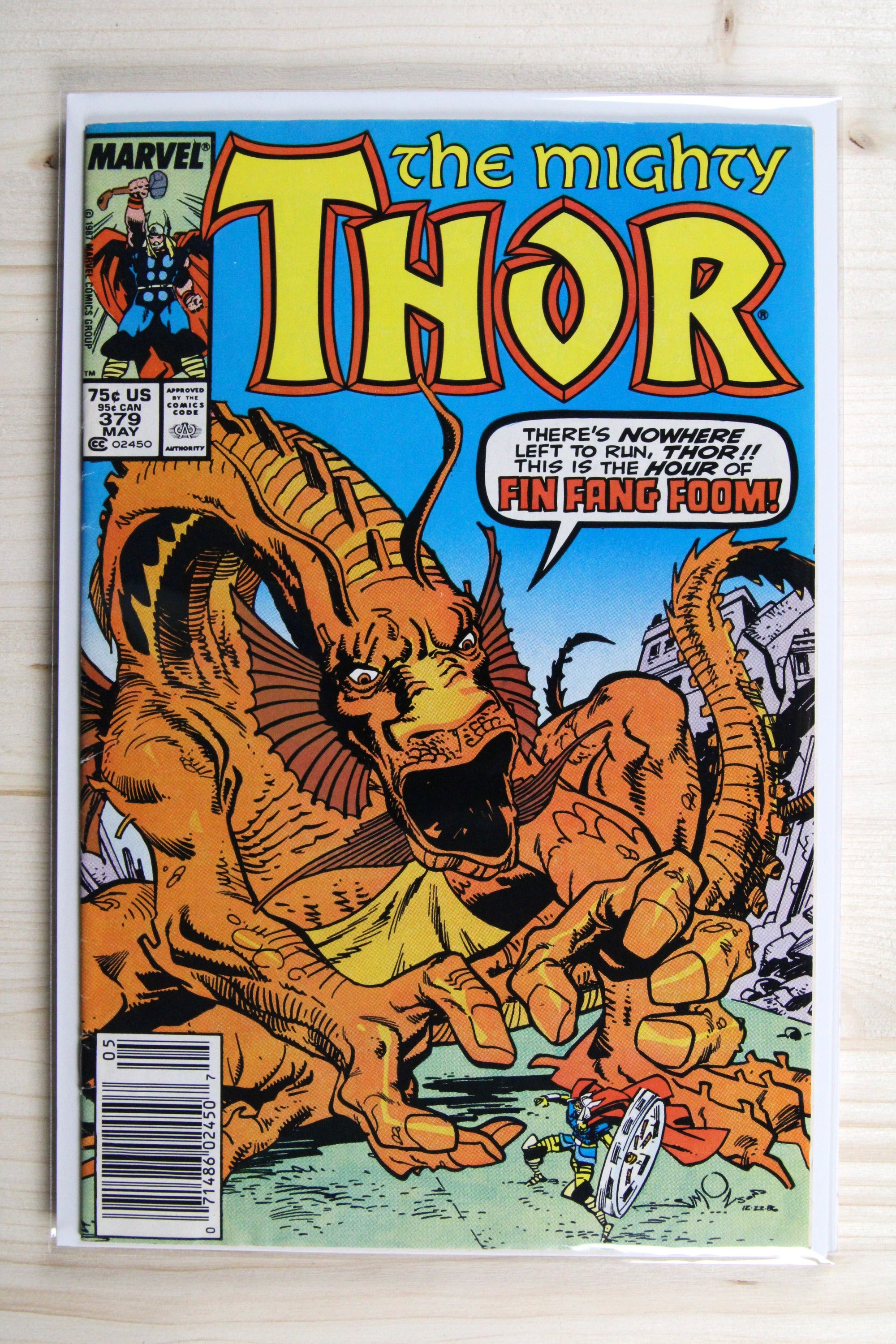 Thor #379 – Marvel (1987) 8.0 VF Newsstand
