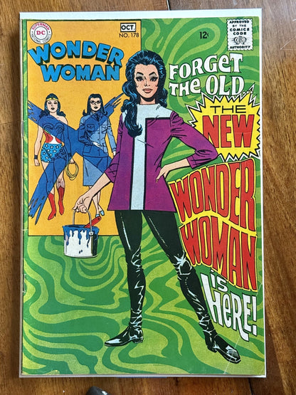 Wonder Woman #178 – DC Comics (1968) 6.5 FN+