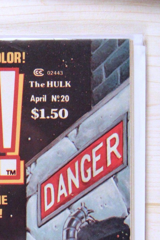 The Hulk! #20 – Marvel (1980) 9.4 NM