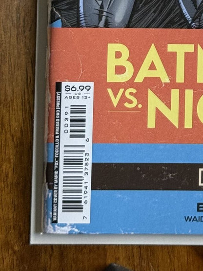 Batman vs. Robin  #3 Batman vs. Nightwing Ringside Variant – DC Comics (2023) 9.6 NM+