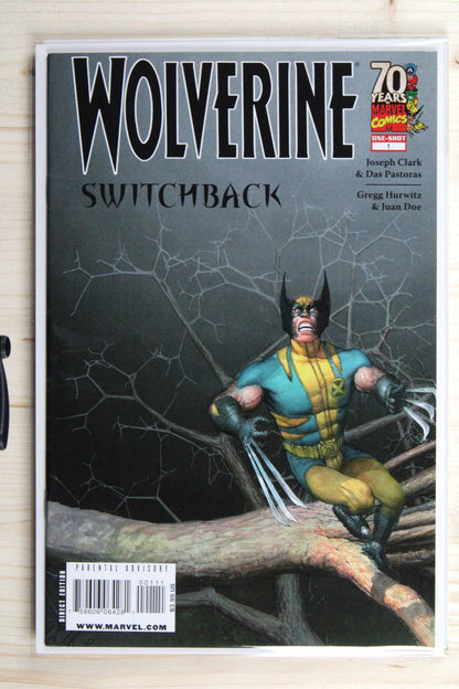 Wolverine: Switchback #1 – Marvel (2009) 9.0 VF/NM "Wolverine" Black Blade | Chris Claremont story | John Byrne cover