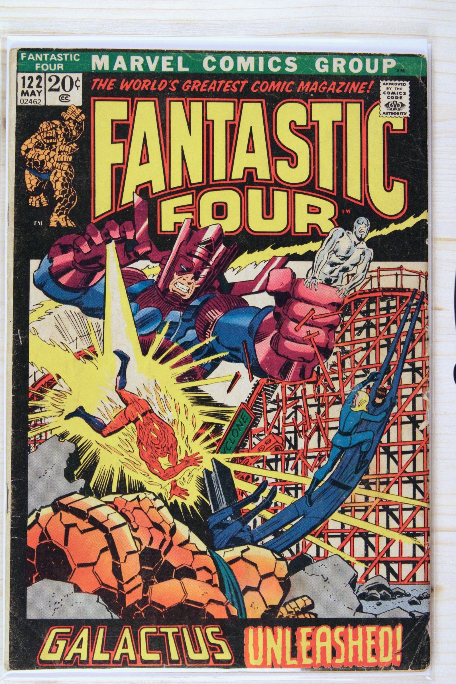 Fantastic Four #122 – Marvel (1972) 5.0 VG/FN Joe Sinnott | Stan Lee story