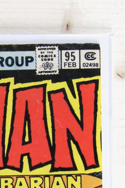 Conan the Barbarian #95 – Marvel (1979) 6.0 FN Newsstand Edition