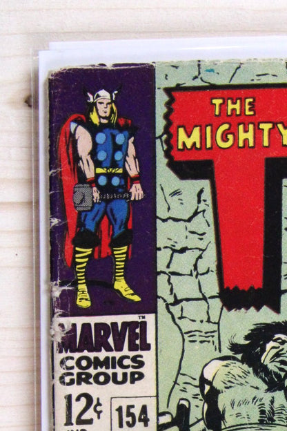 Thor #154 – Marvel (1968) 3.5 VG-