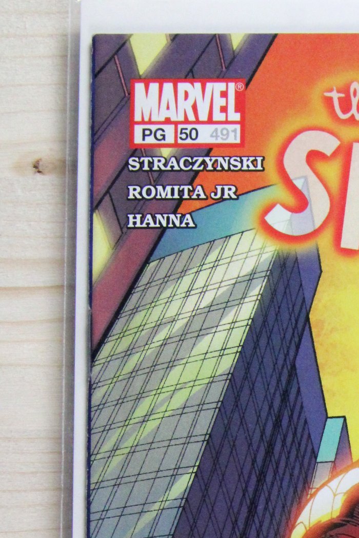 The Amazing Spider-Man #491 – Marvel (2003) 9.4 NM Spider-Man No More! | John Romita art | Stan Lee story