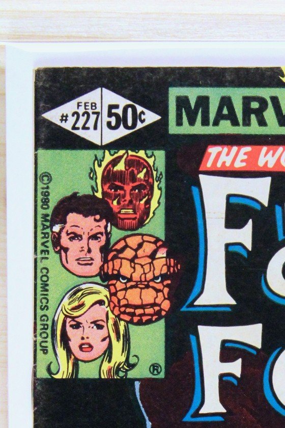 Fantastic Four #227 – Marvel (1981) 7.5 VF- Joe Sinnott cover